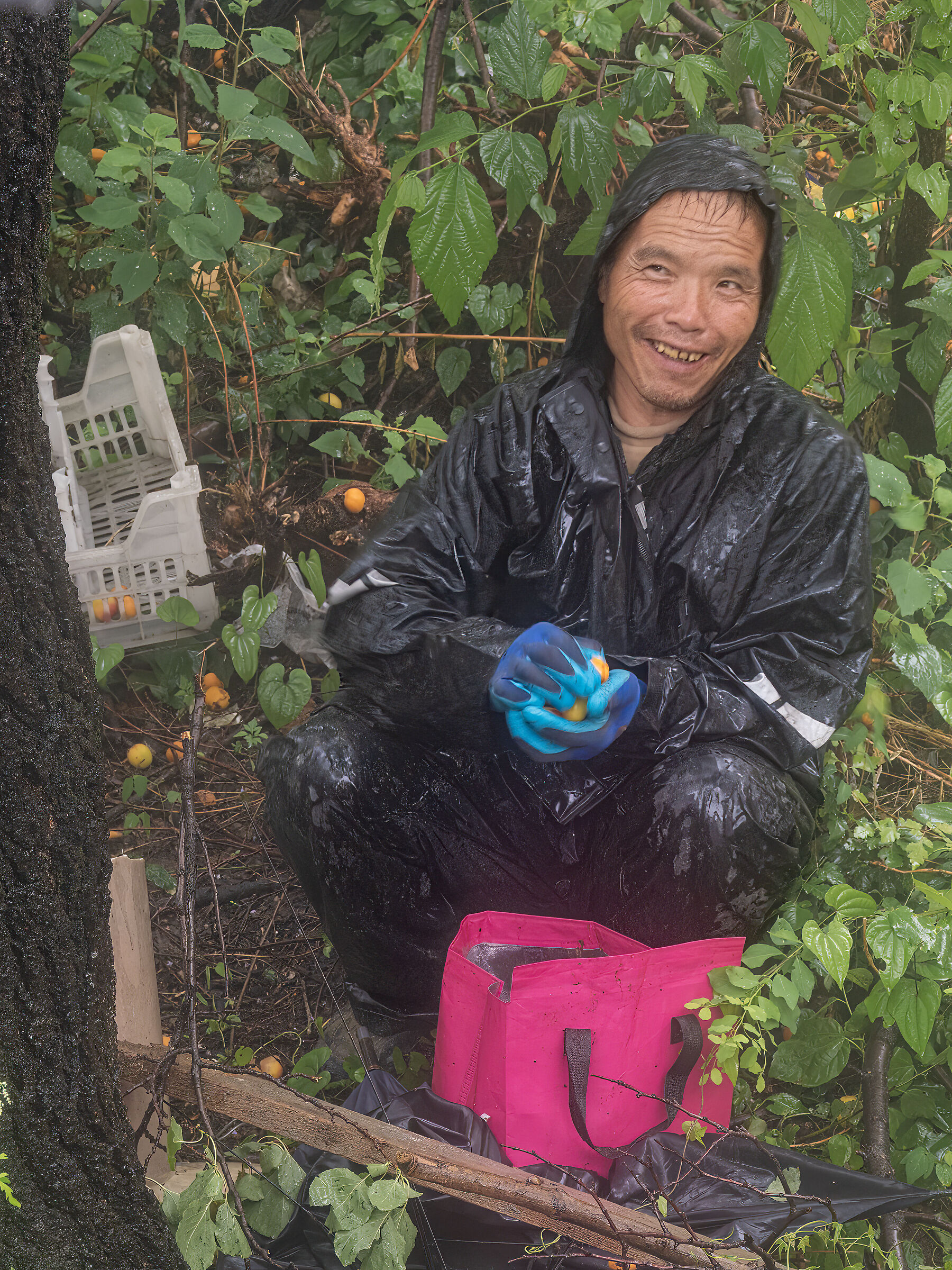 Vendor at the Great Wall