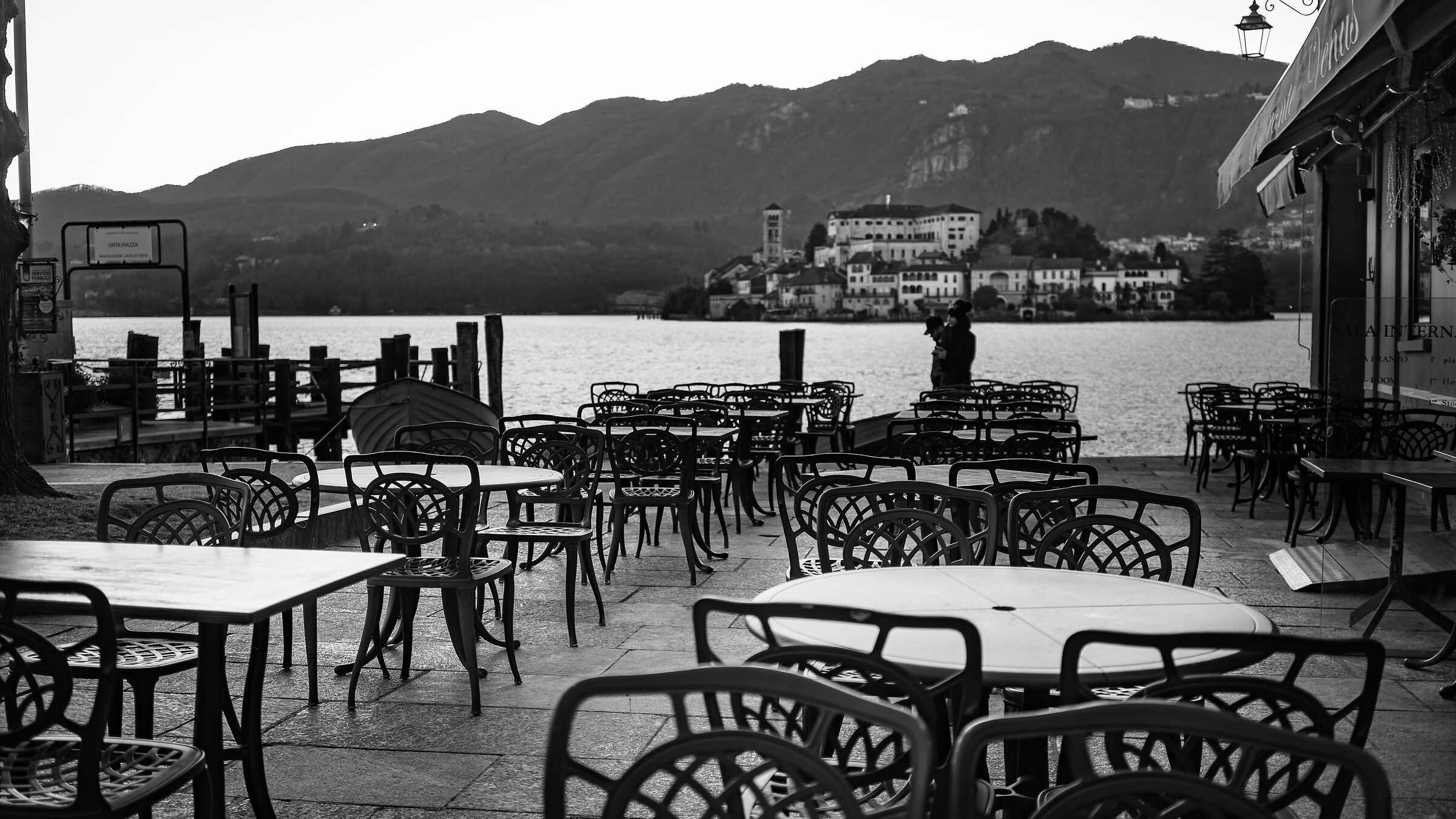 Inverno al lago d'Orta