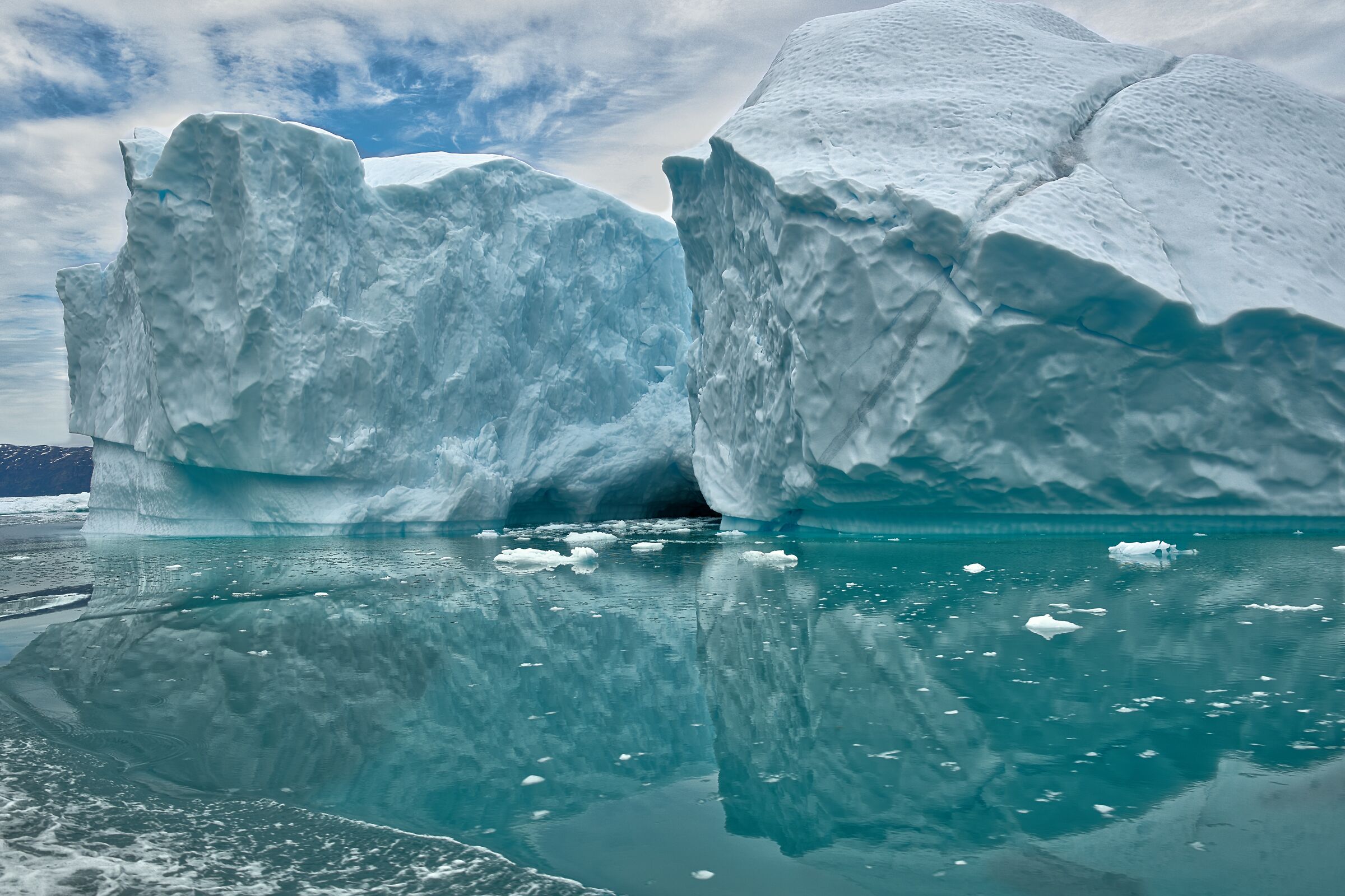 Glacial transparencies