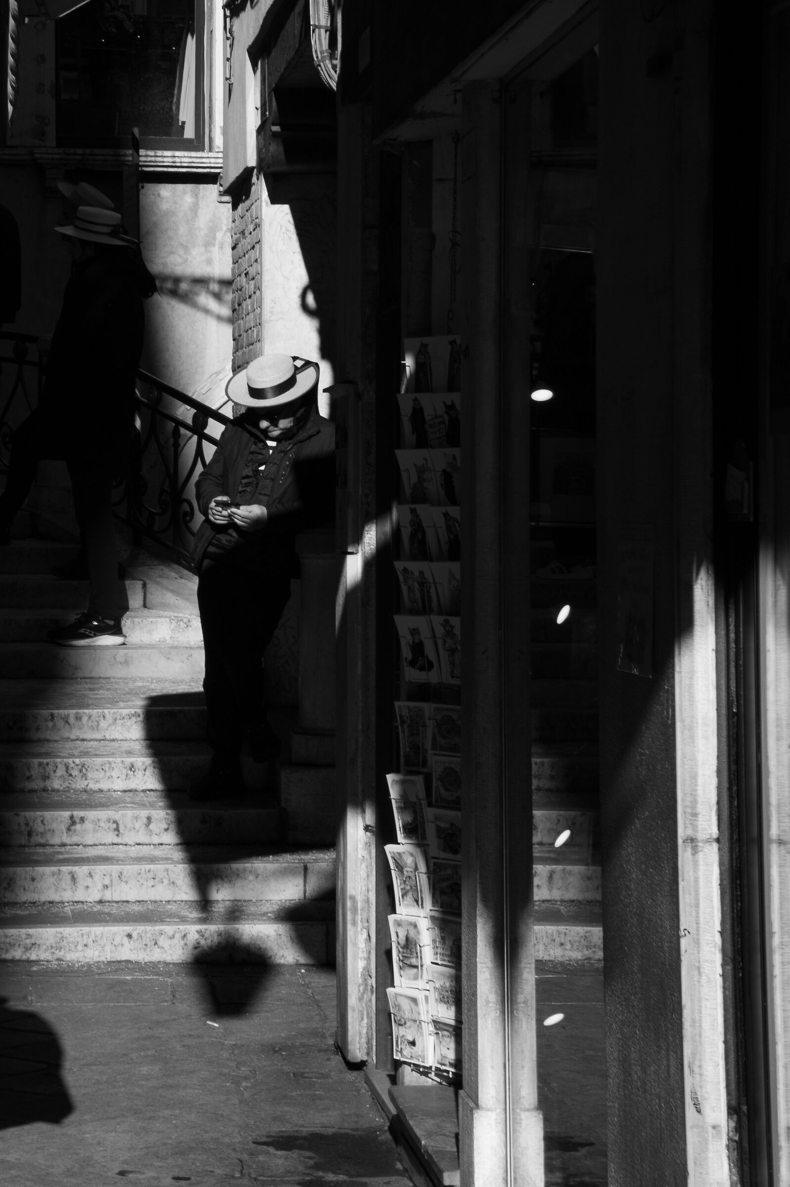 Gondoliere in attesa