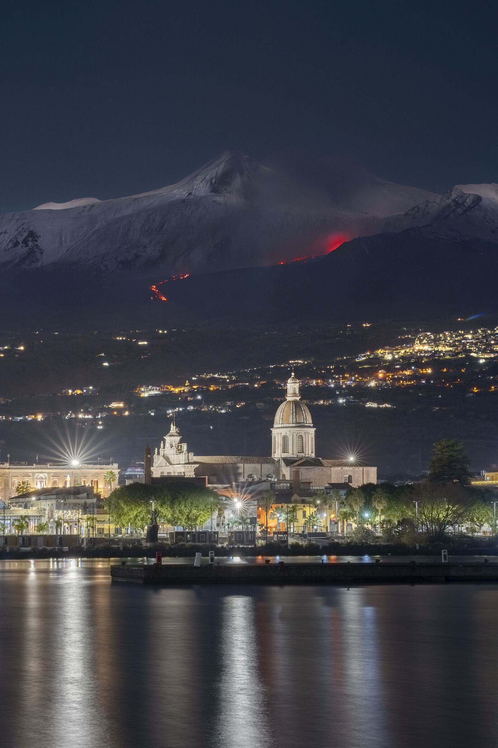 Casting seen from Riposto