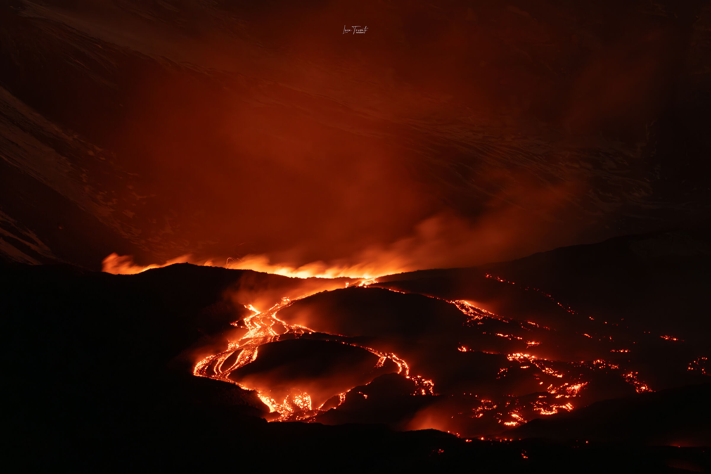 Flusso Lavico Valle del Bove. 4 Gennaio 2026.