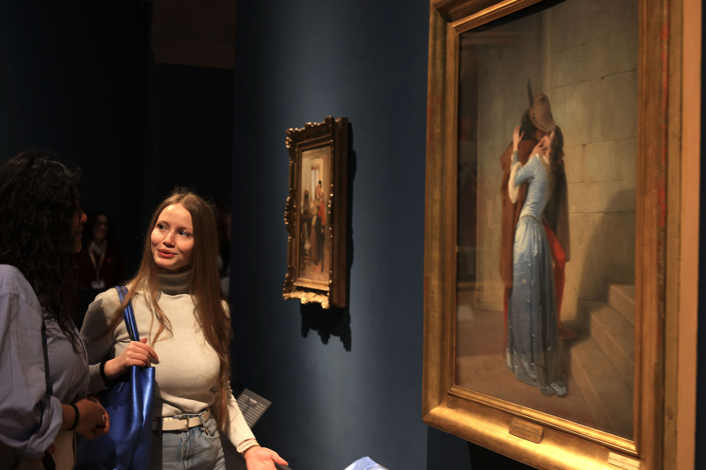 Milano Pinacoteca Brera "il bacio" di Francesco Ha...