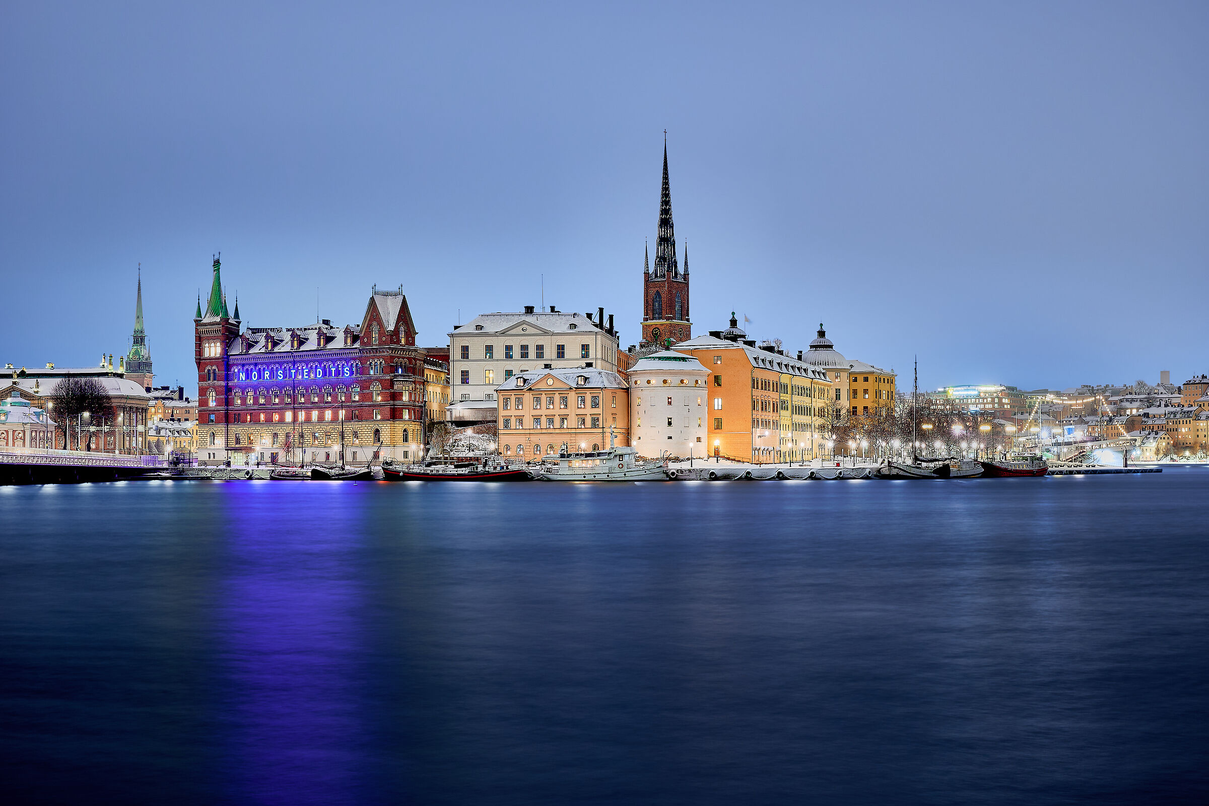 Stockholm "Cold", January 1st, after snowstorm