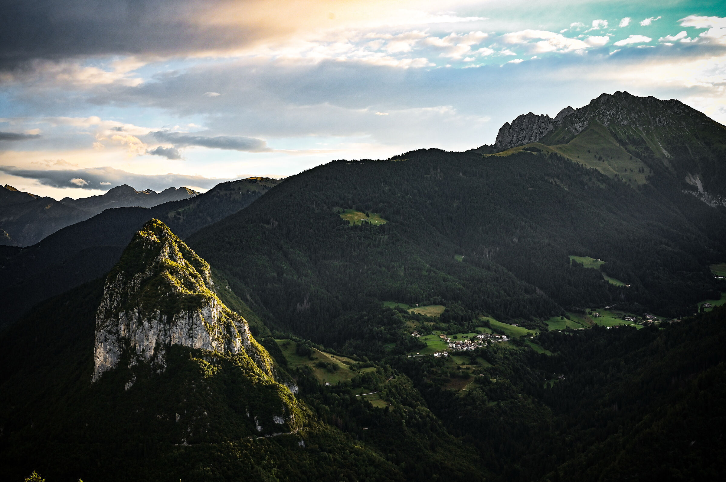 Sunrise in Presolana