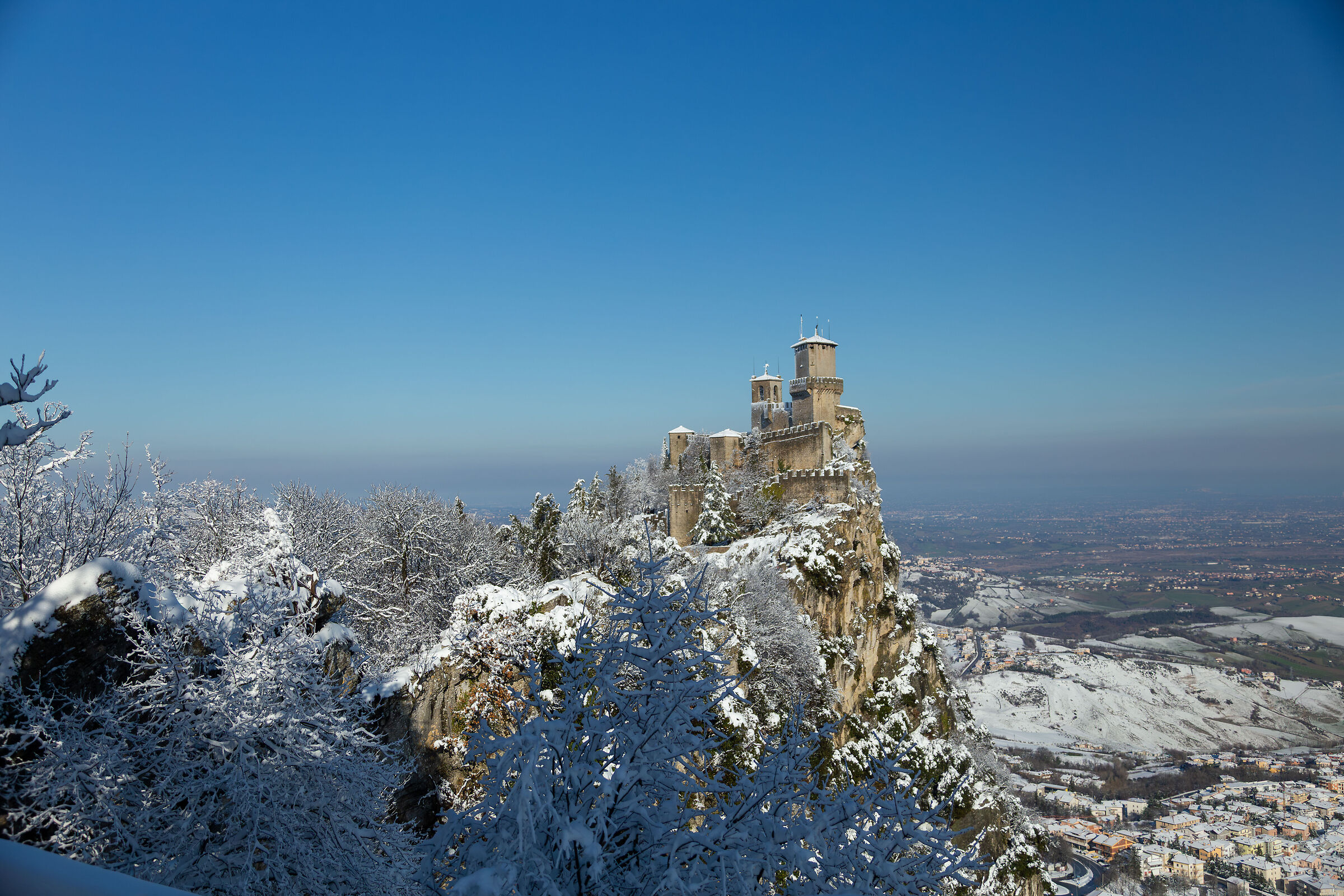 A dusting of snow