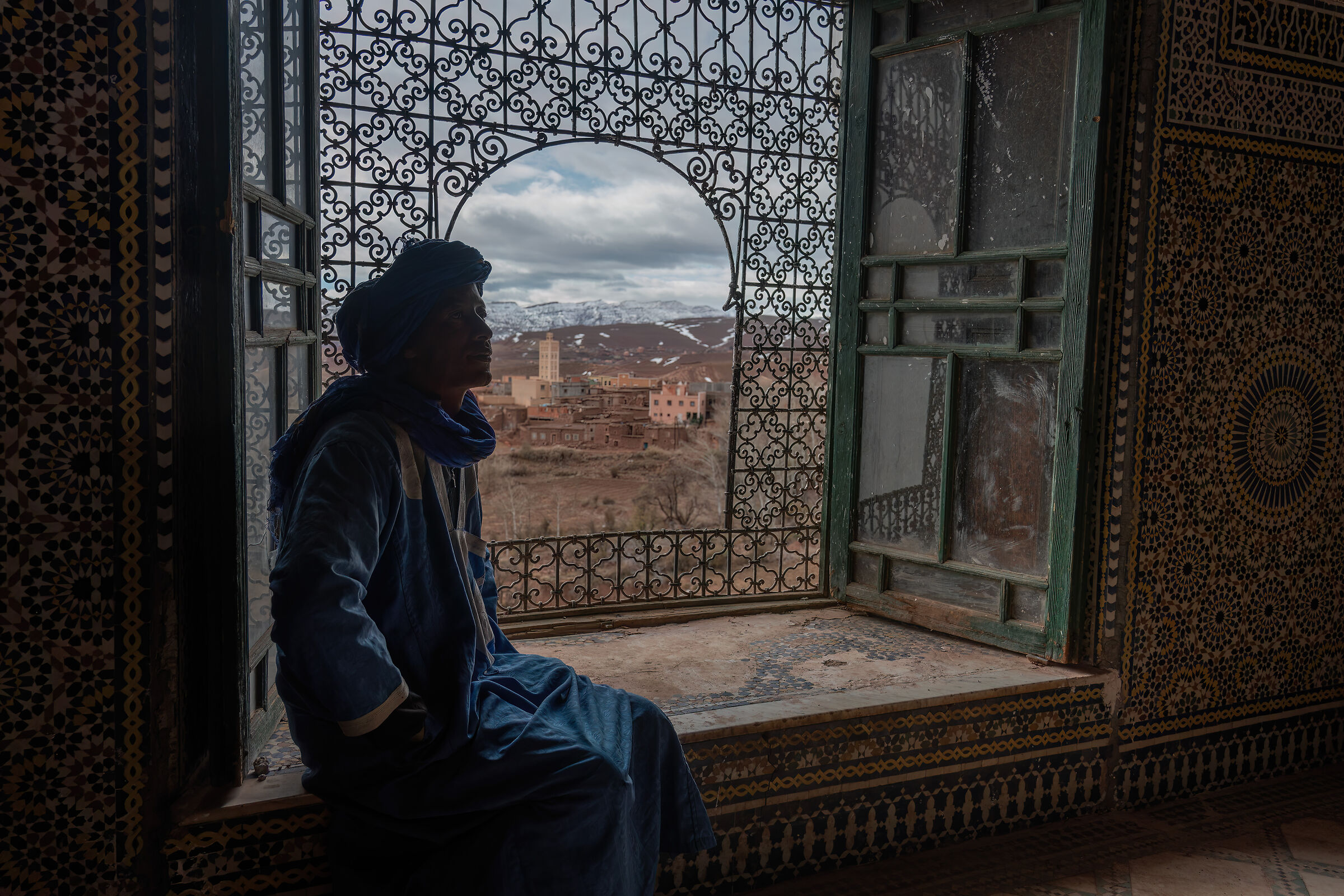 In the ancient Kasbah