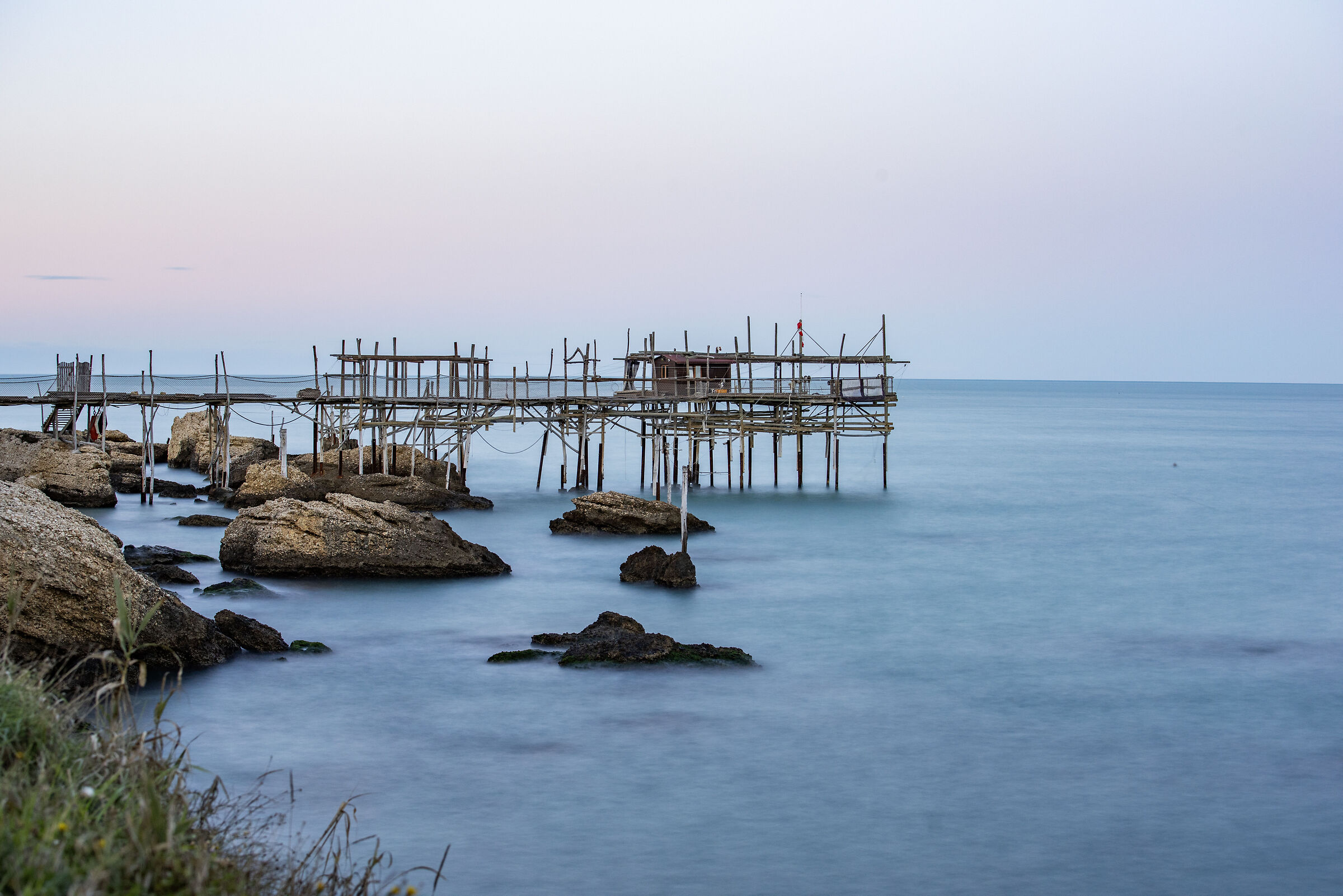 Trabocco - ora blu