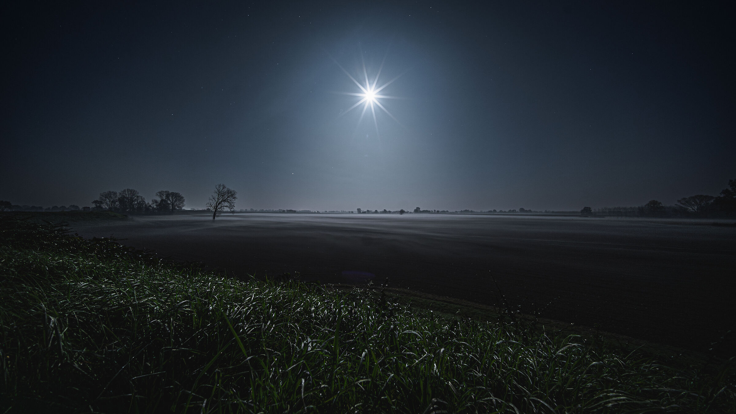 in the cold winter nights