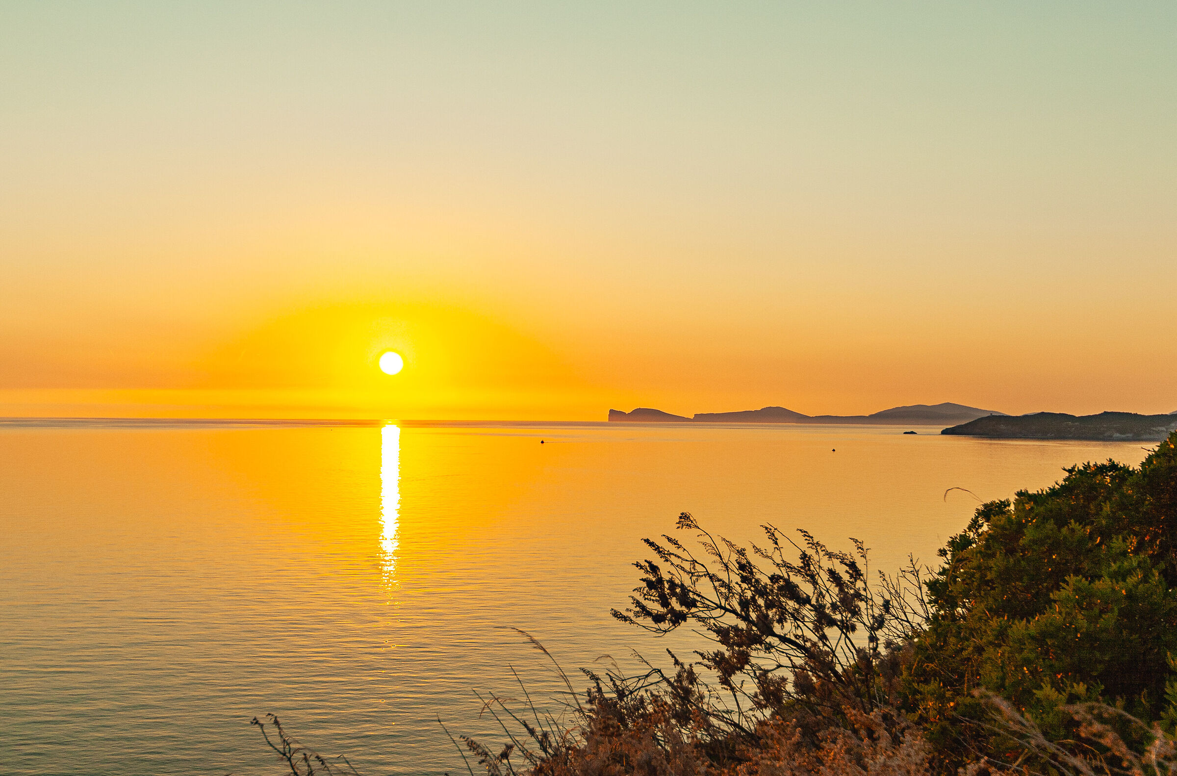 Tramonto vista Capocaccia - Alghero