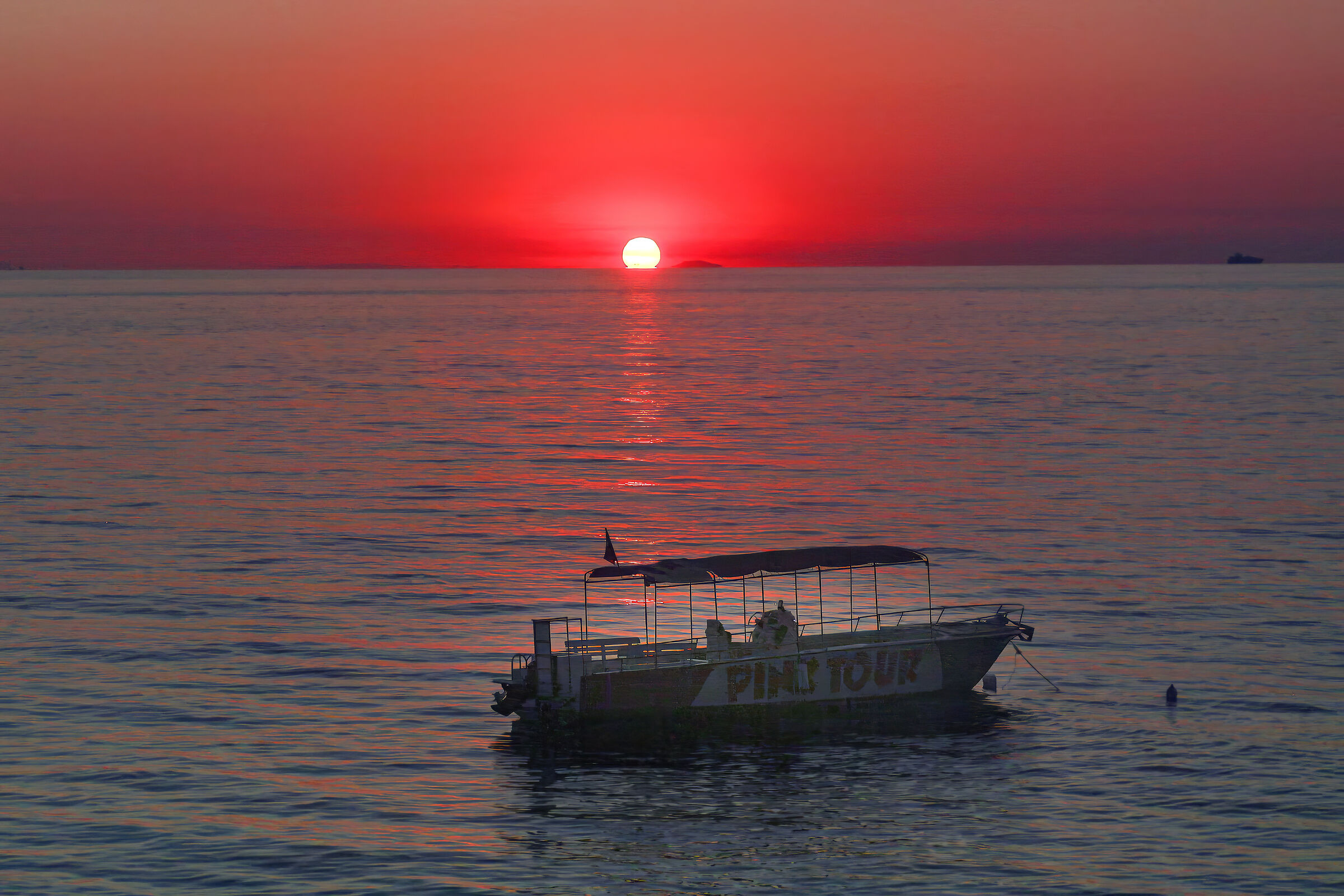 Tramonto a Bagnara Calabra...