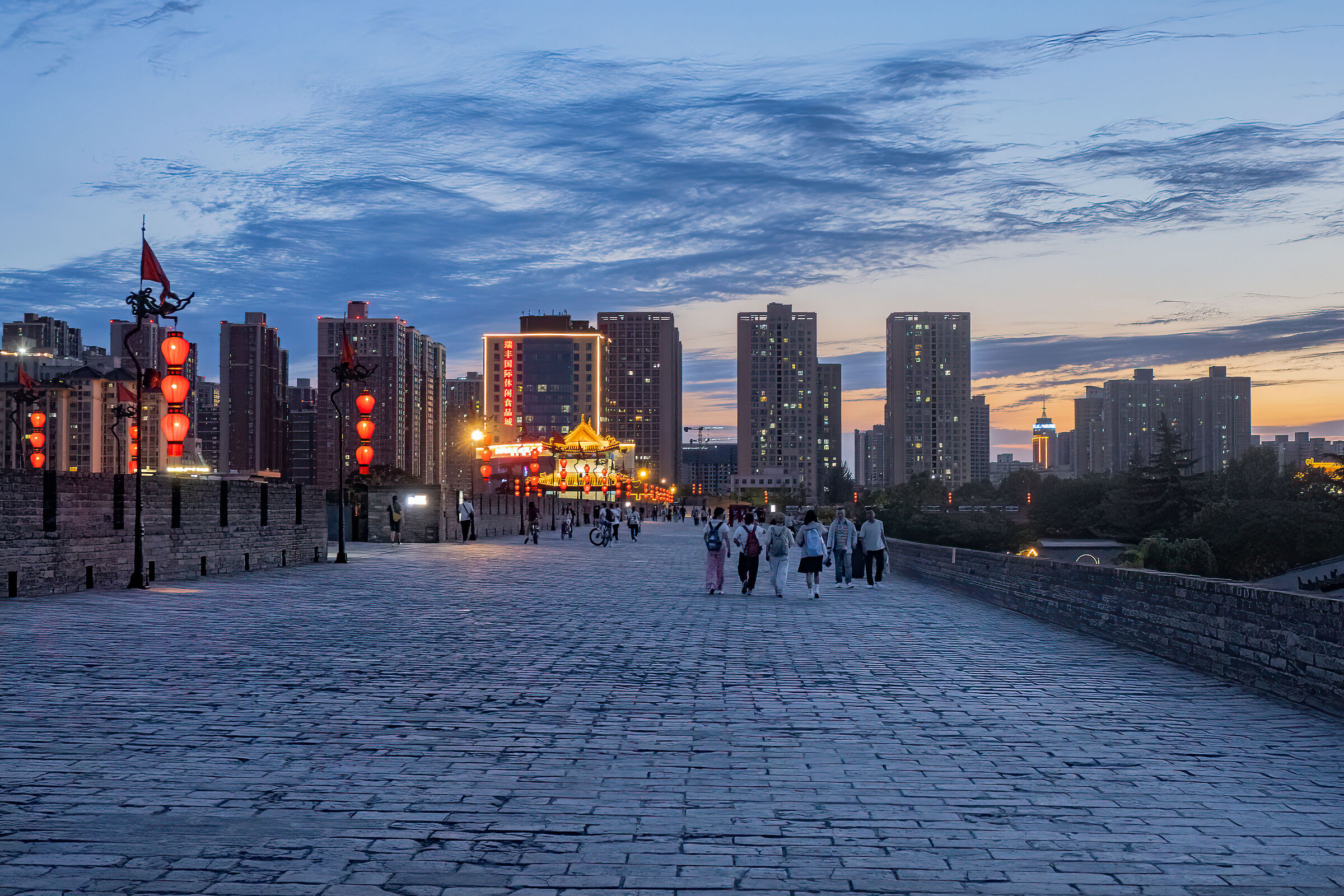 Xi'an, the walls