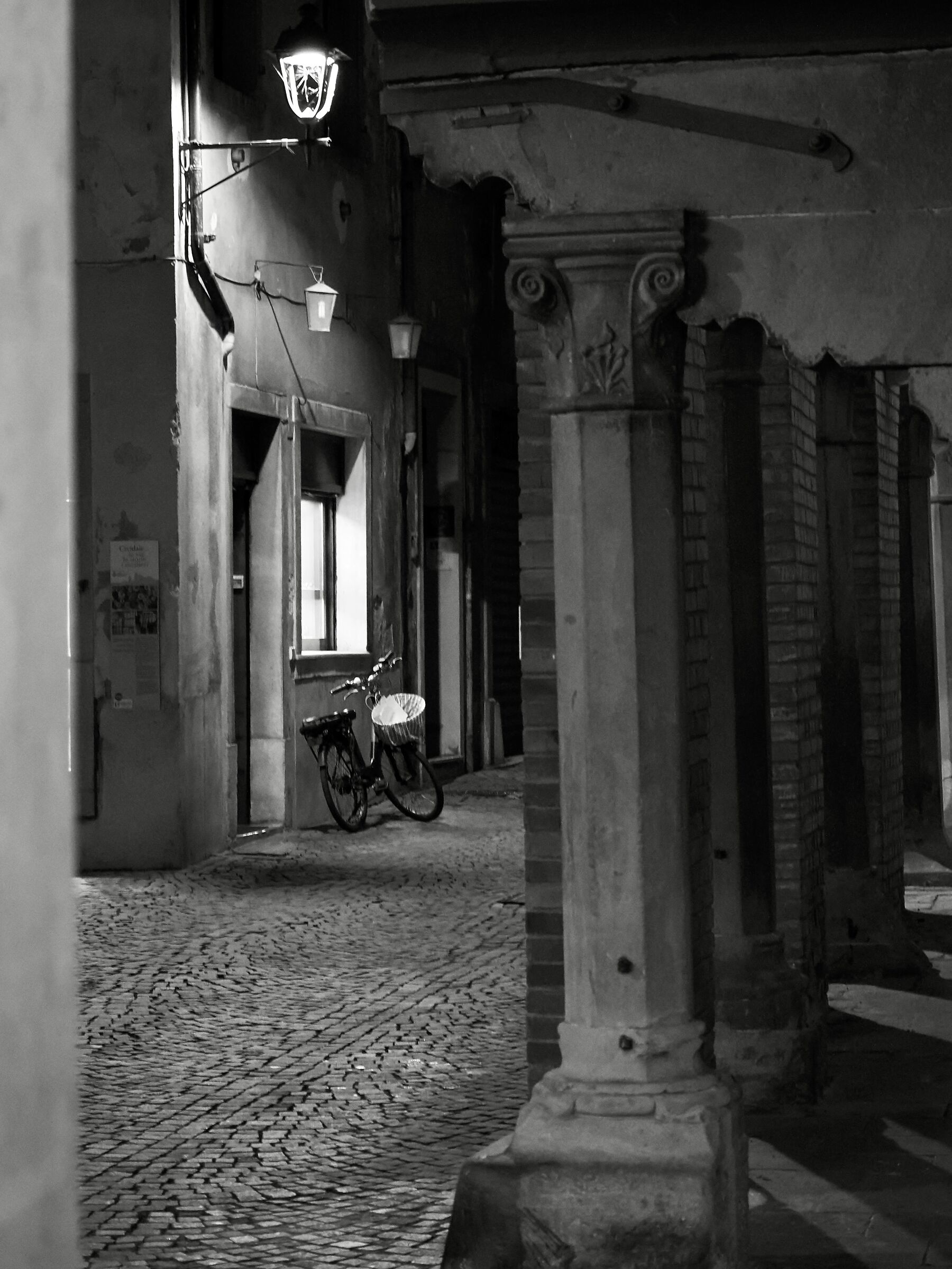 Cividale del Friuli, on a January evening ...