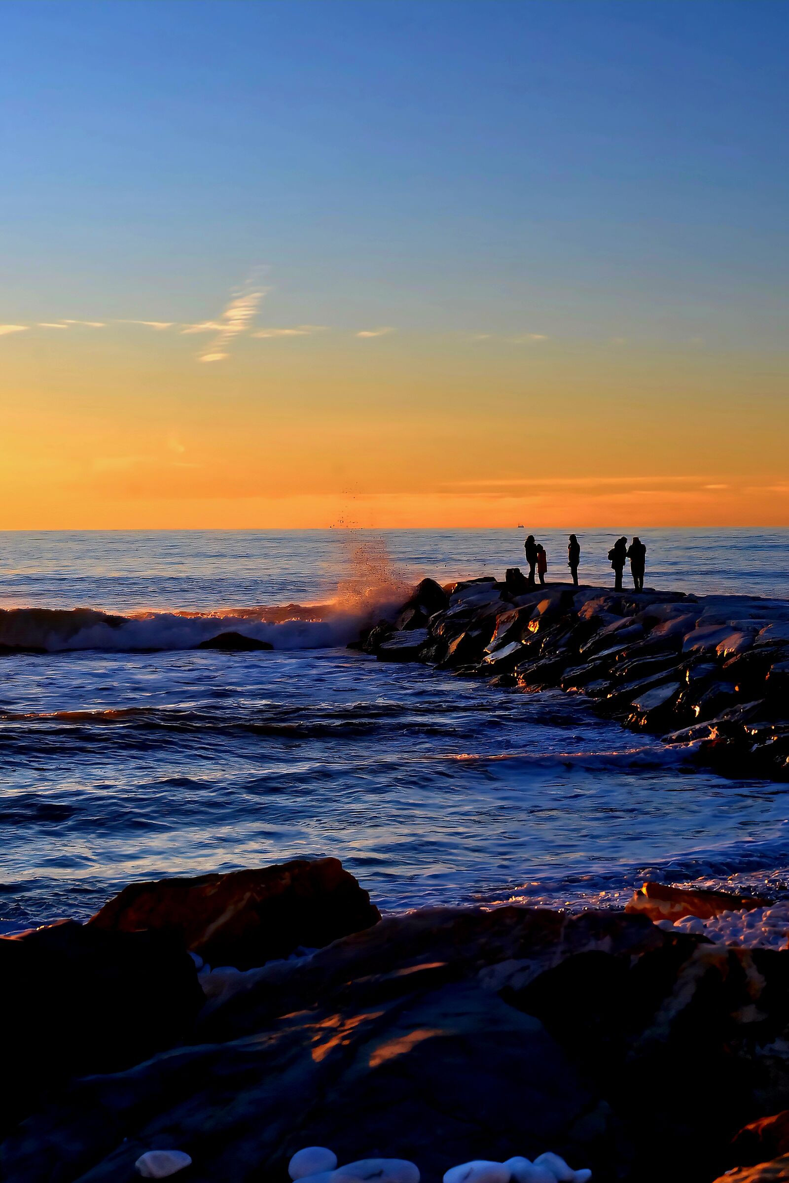 Sunset in Marina di Pisa 2