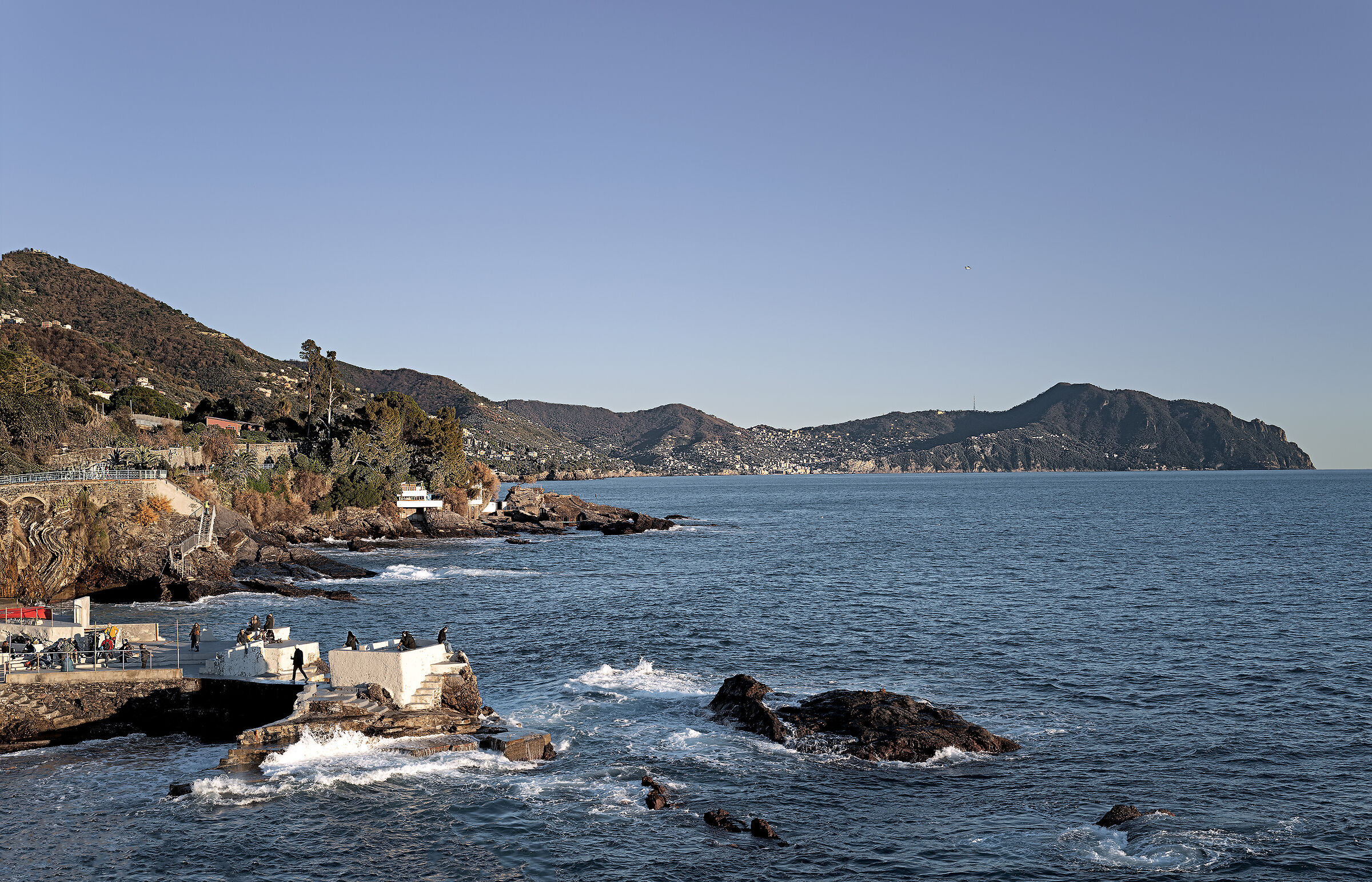 Nervi - Shot on a warm winter afternoon