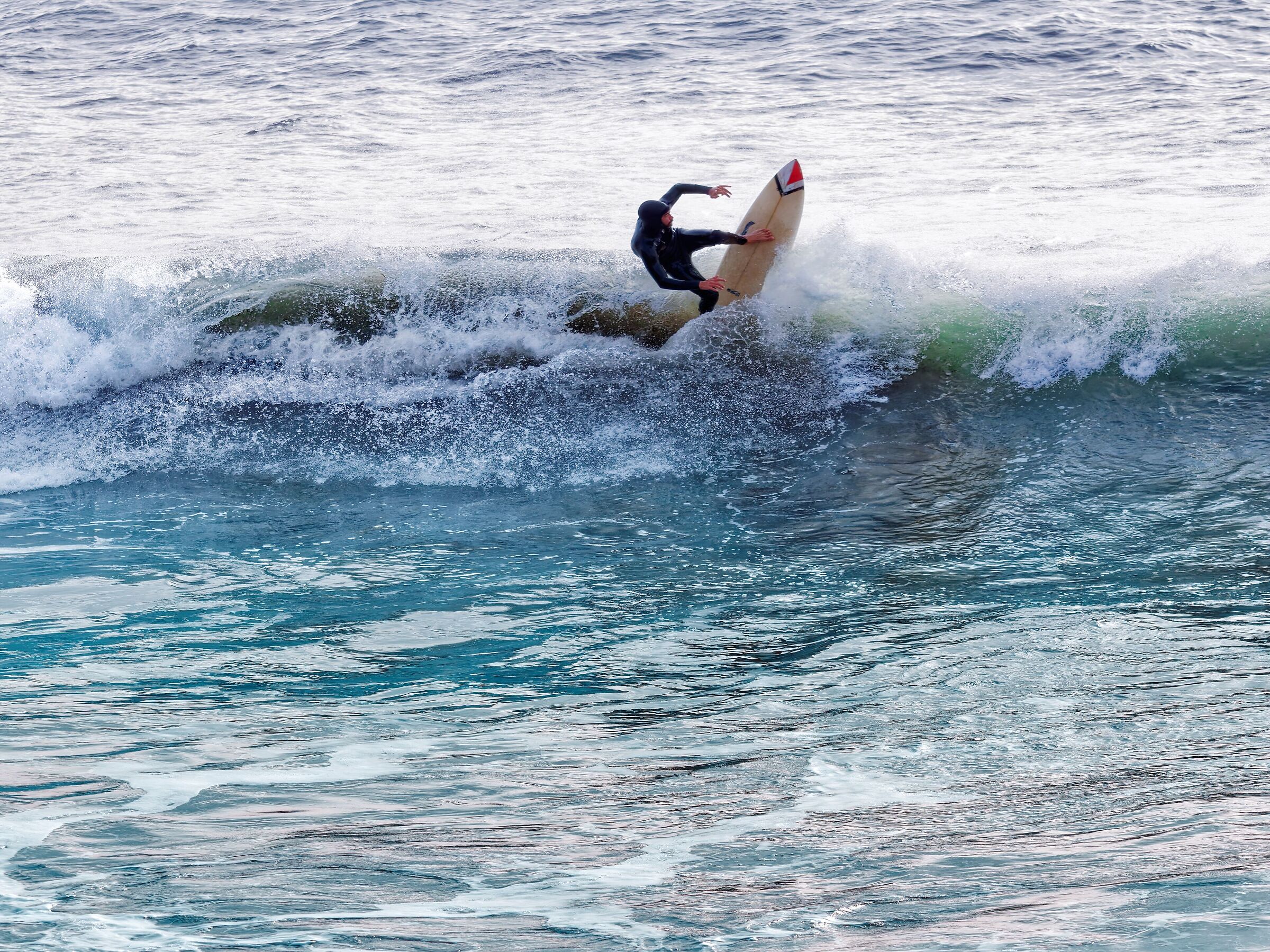 Surfing in Bogliasco