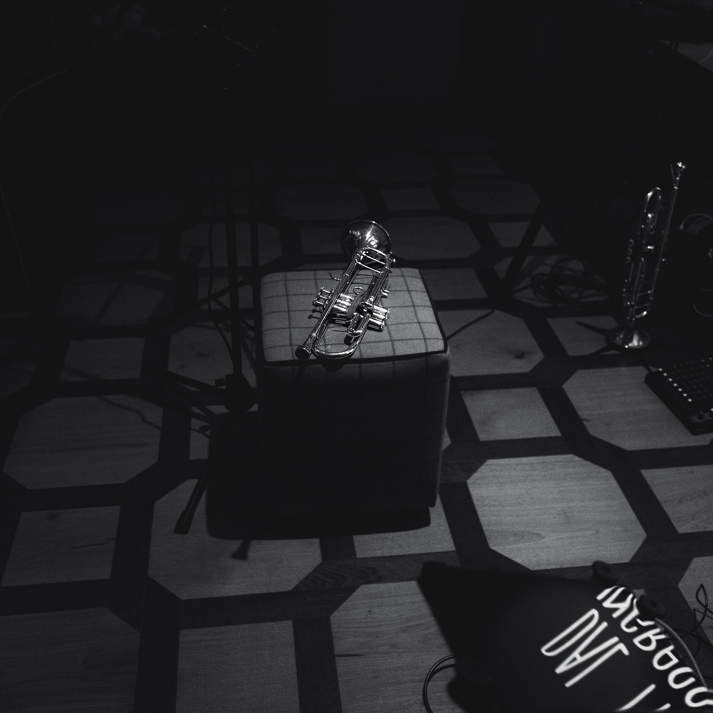 Waiting for the show