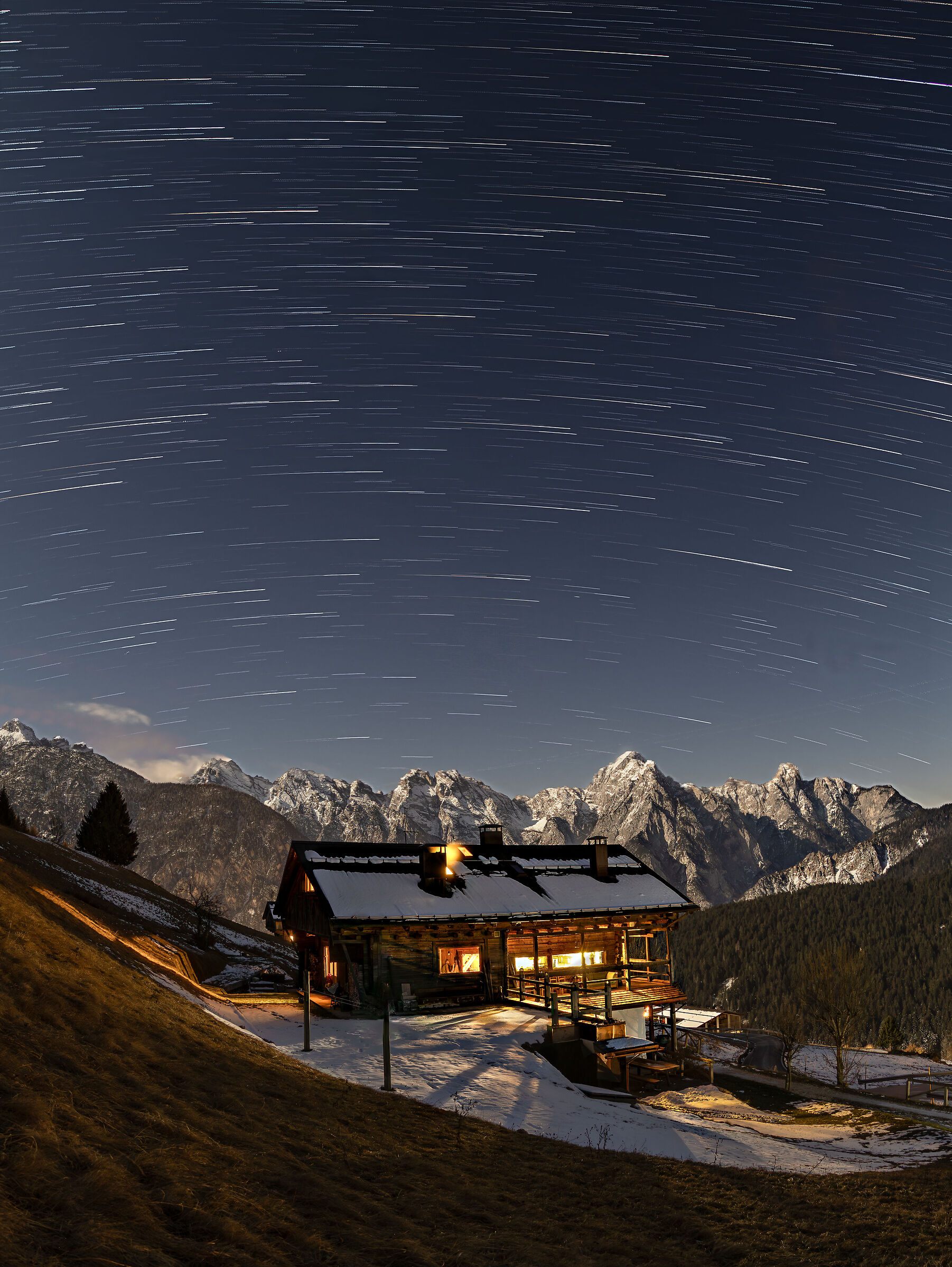 Startrail di inizio anno