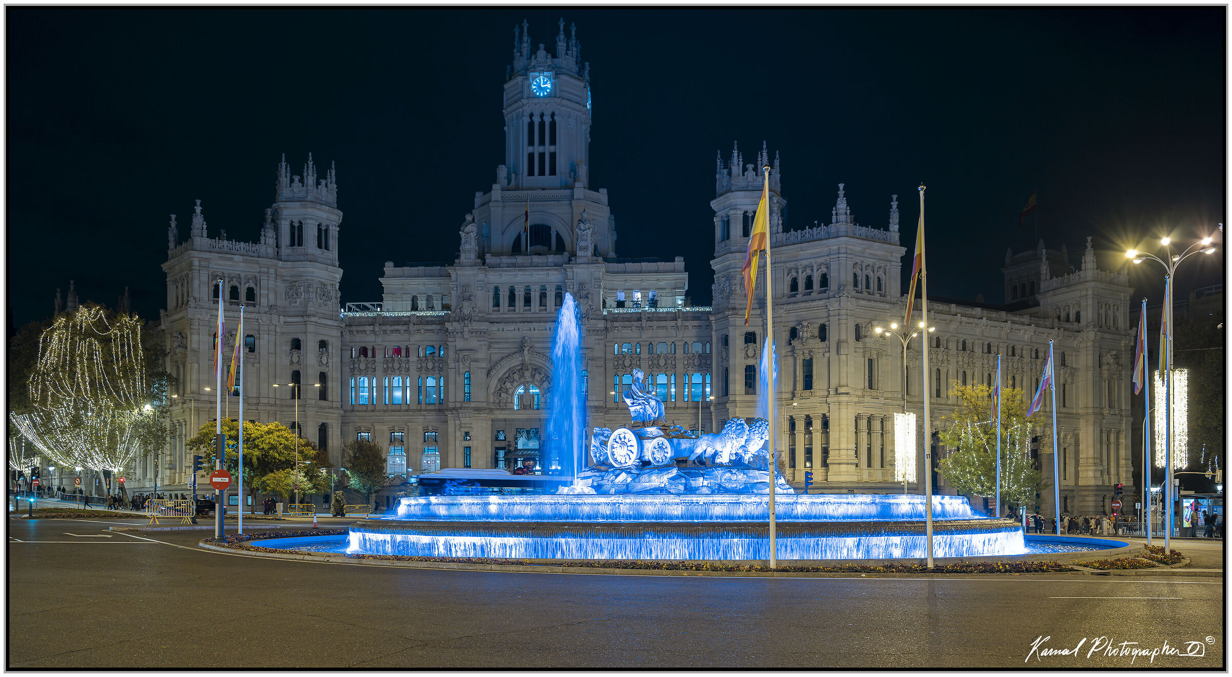 the Palace of Cibeles in Madrid