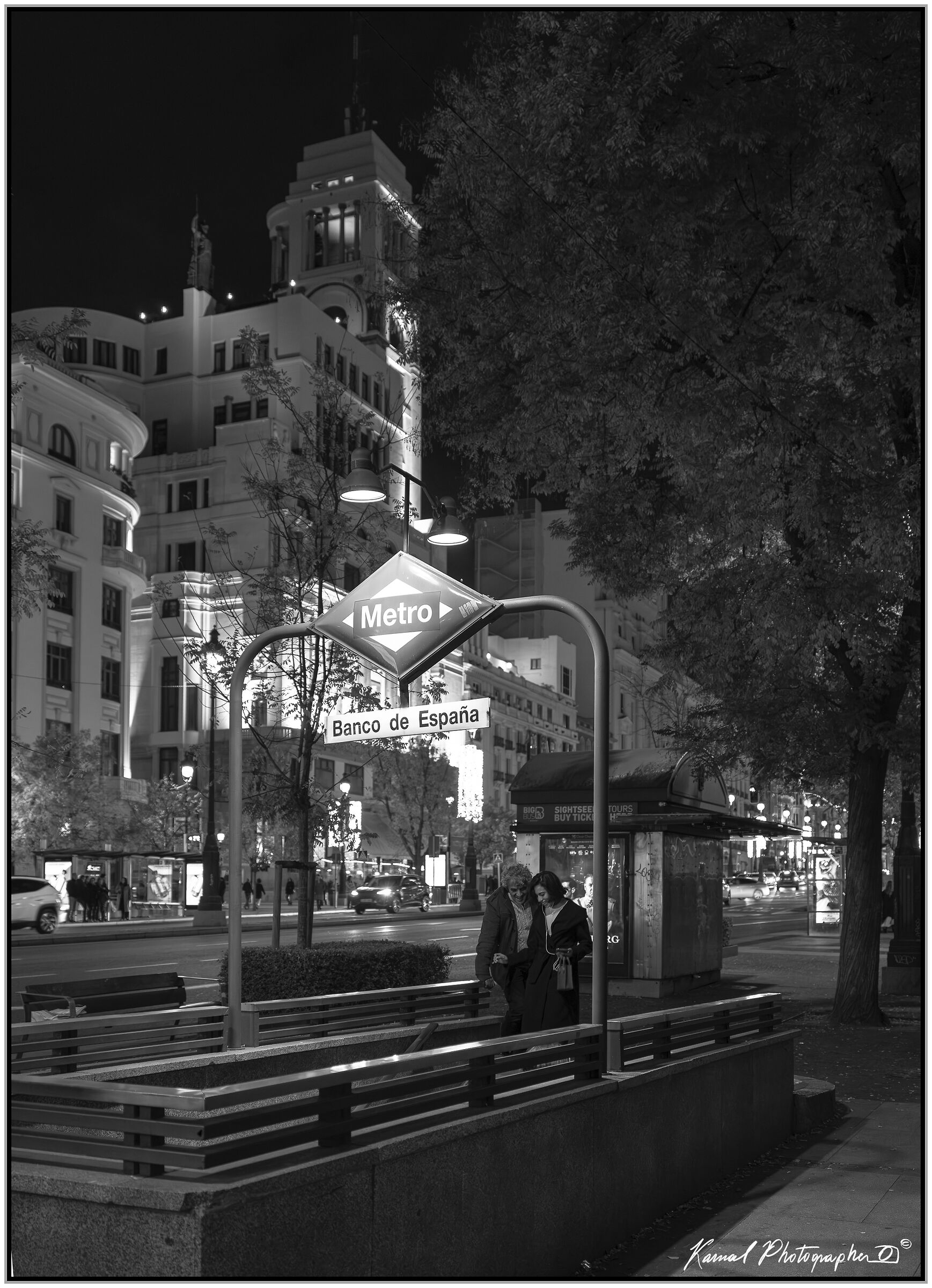 On the streets of Madrid