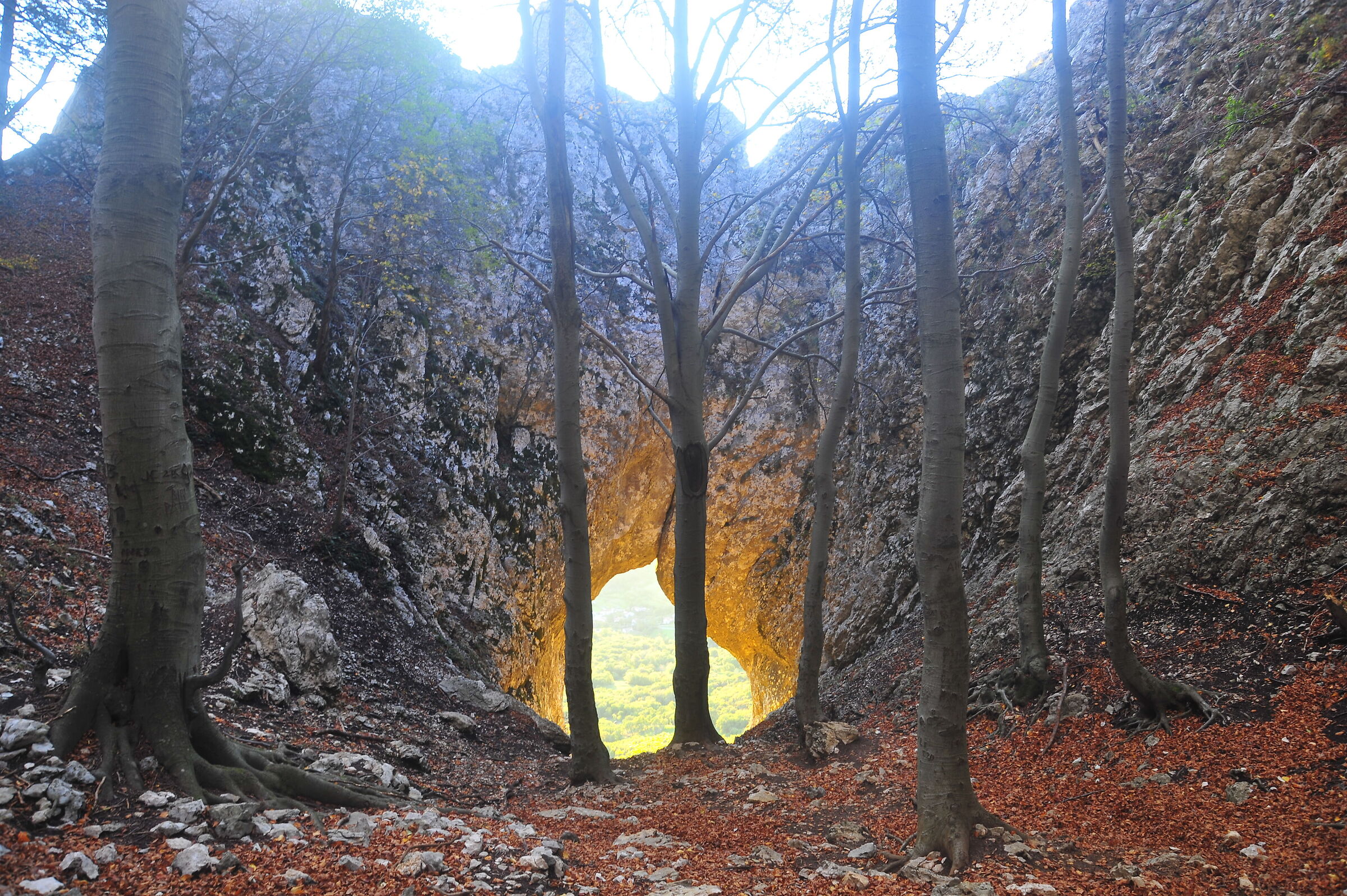 Lo sbocco verso l'ignoto n.1. La forra di Otlica.