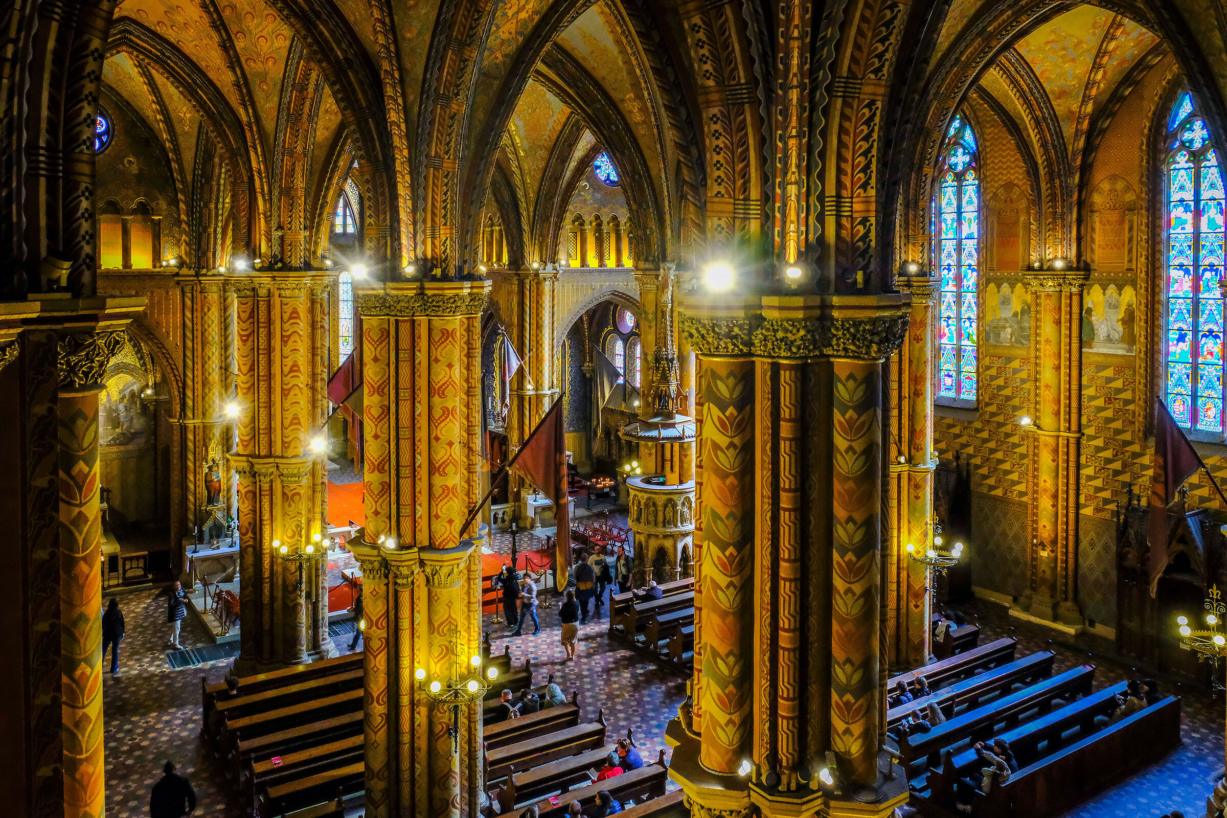 Budapest - Matthias Church interior