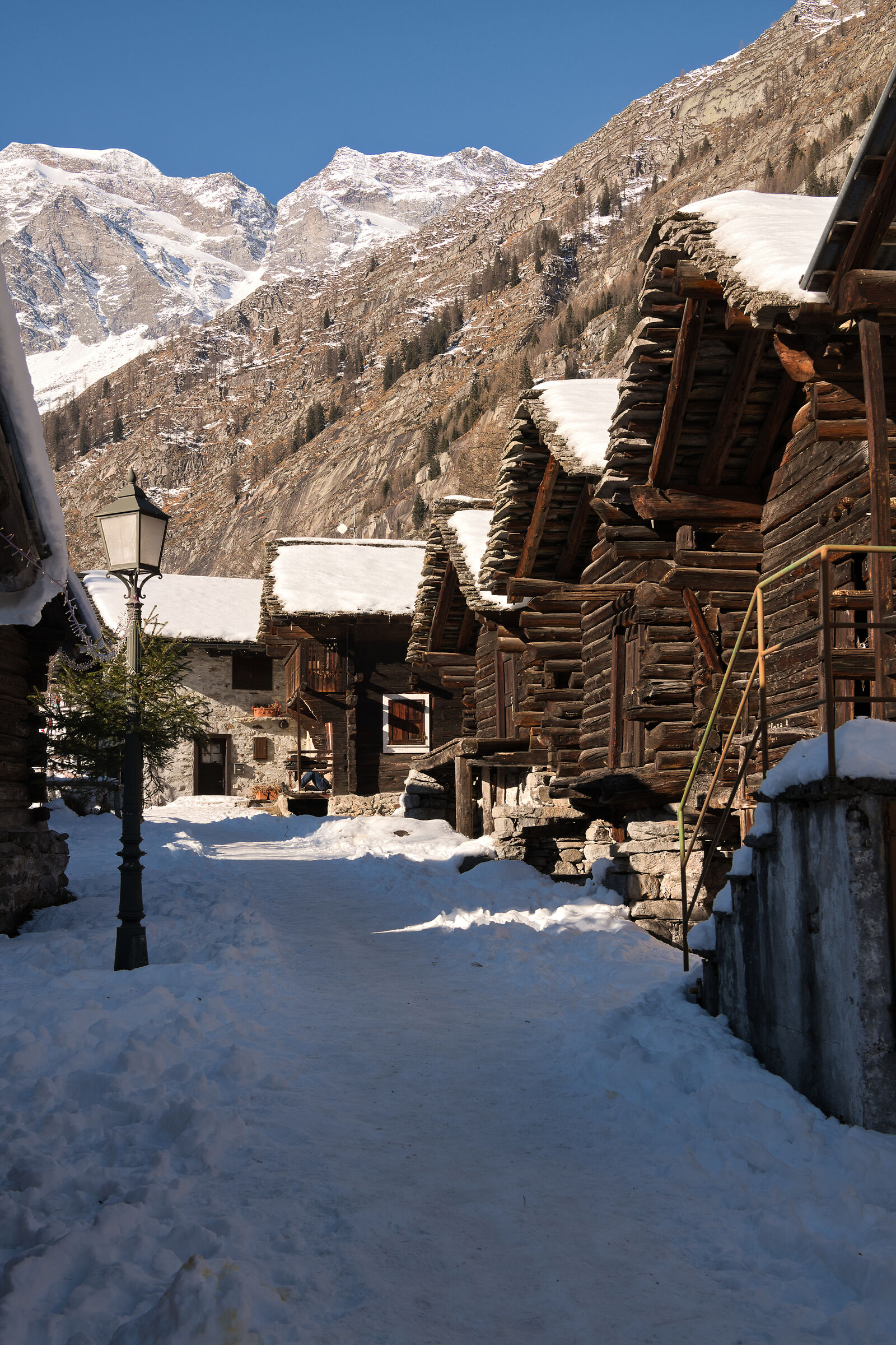 Tra le case Walser...