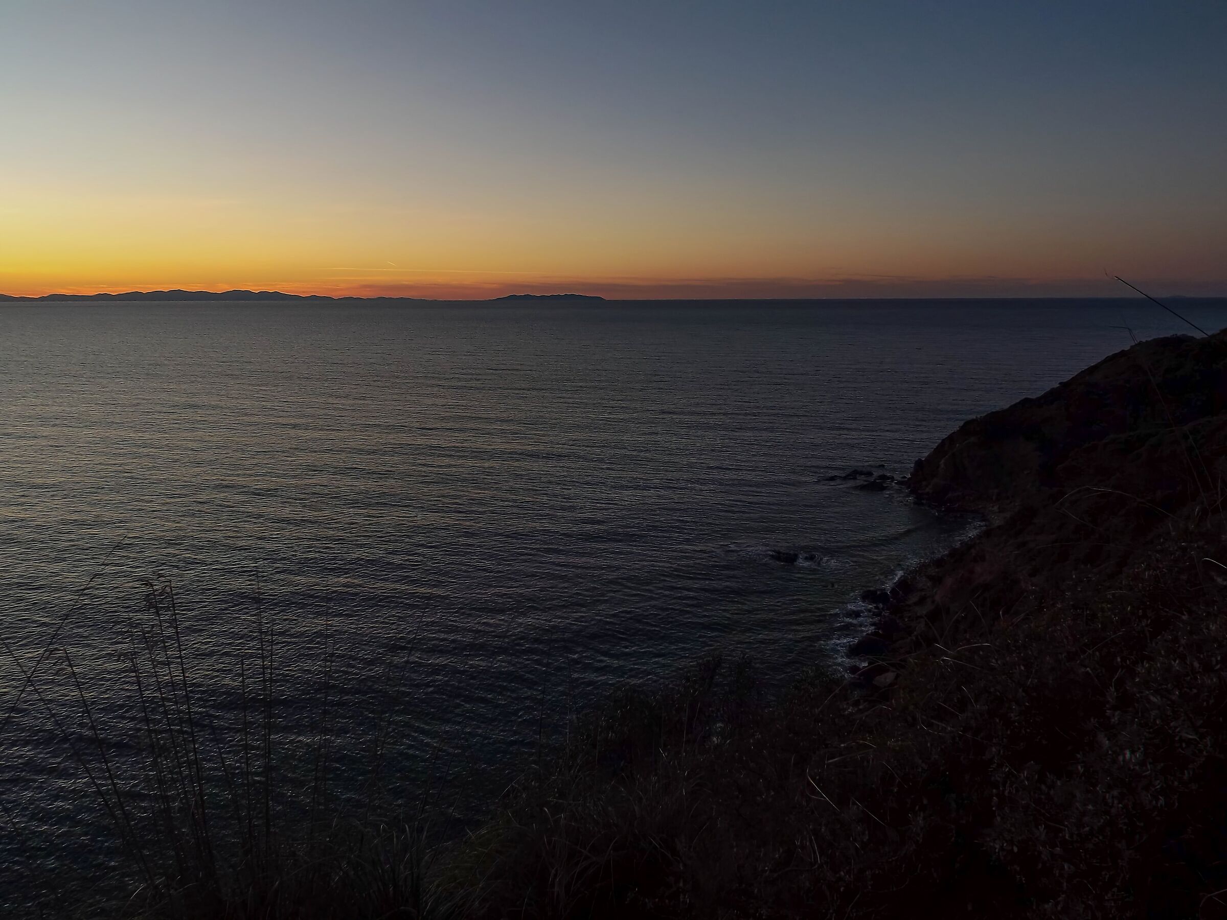 Tramonto Calamoresca-Piombino 2