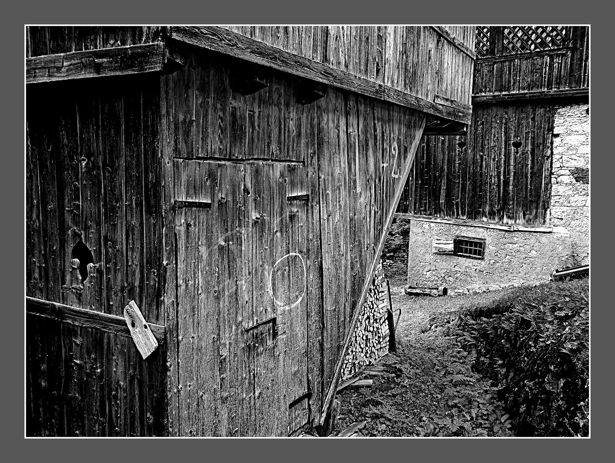 Behind Merino's house