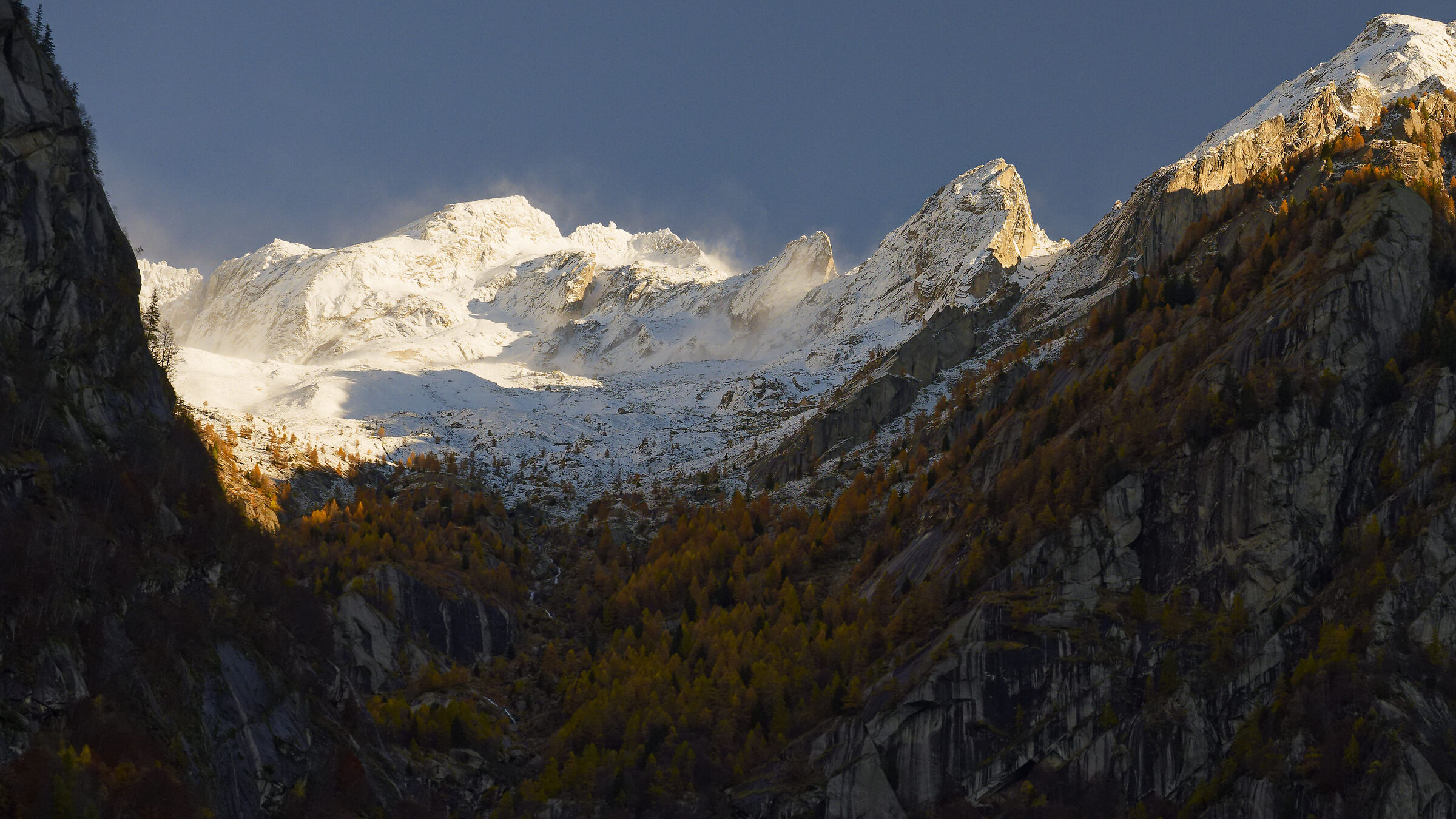 nevicata in val Torrone