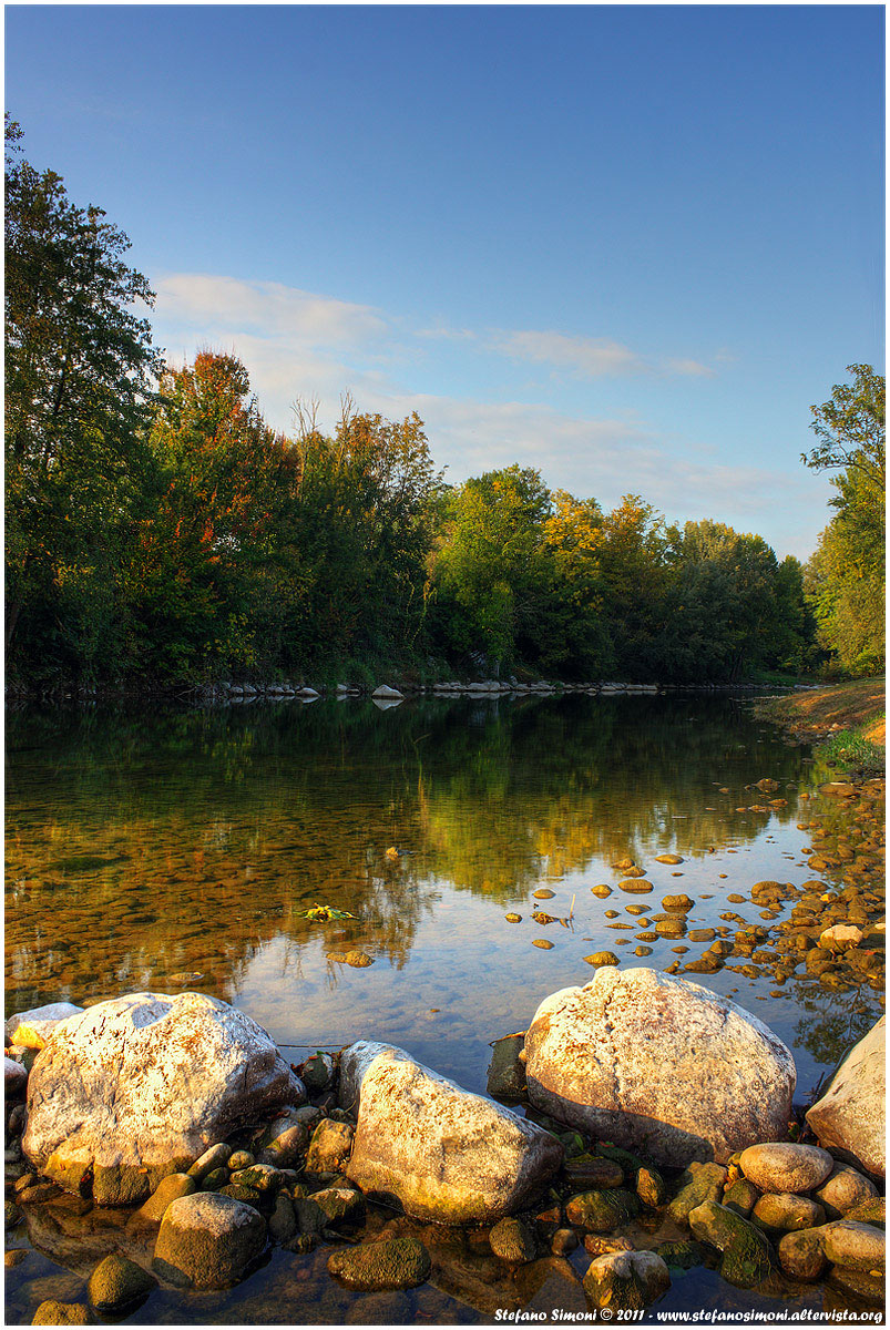 Autunno sul fiume Chiese