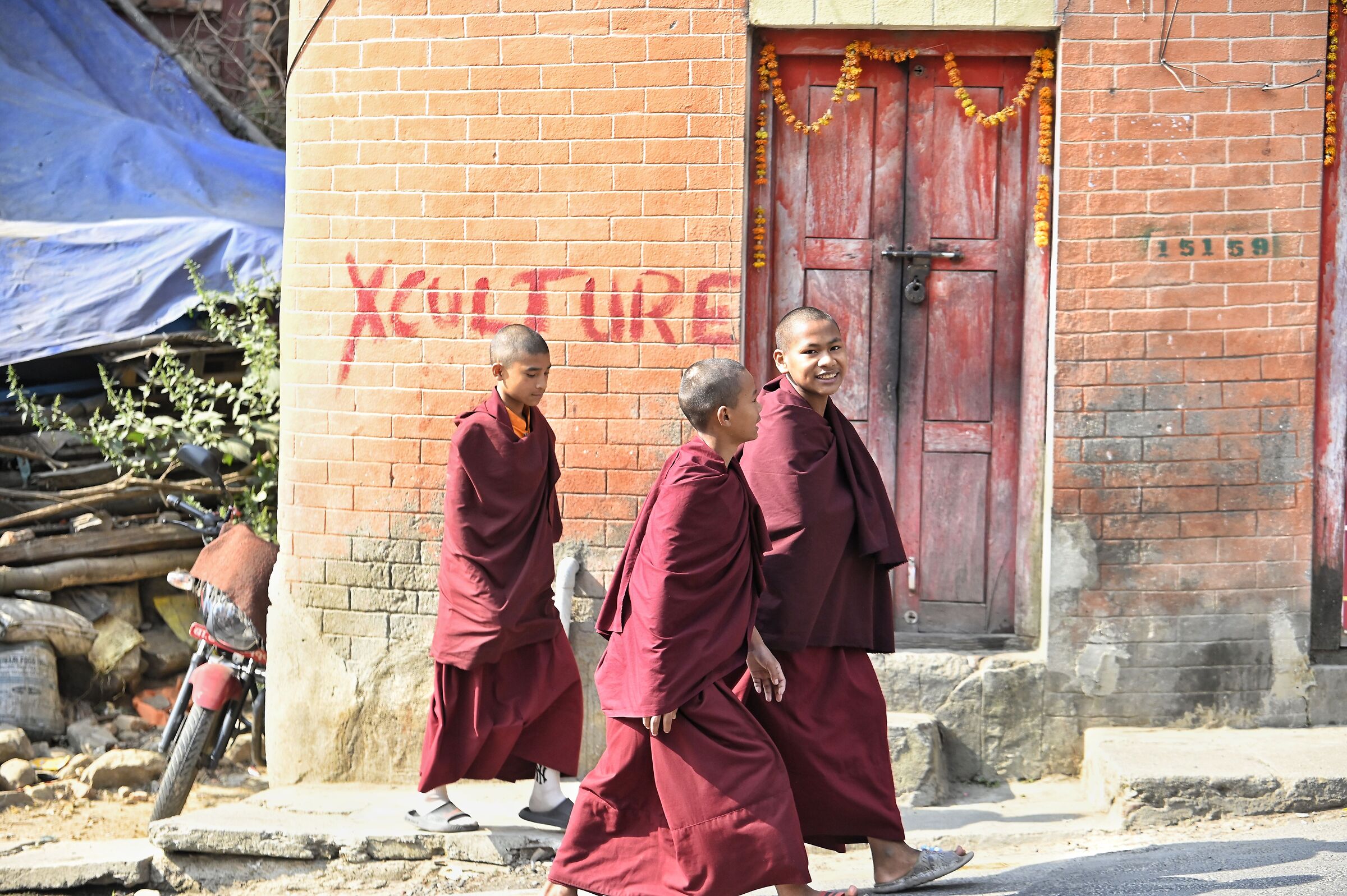 Young Monks