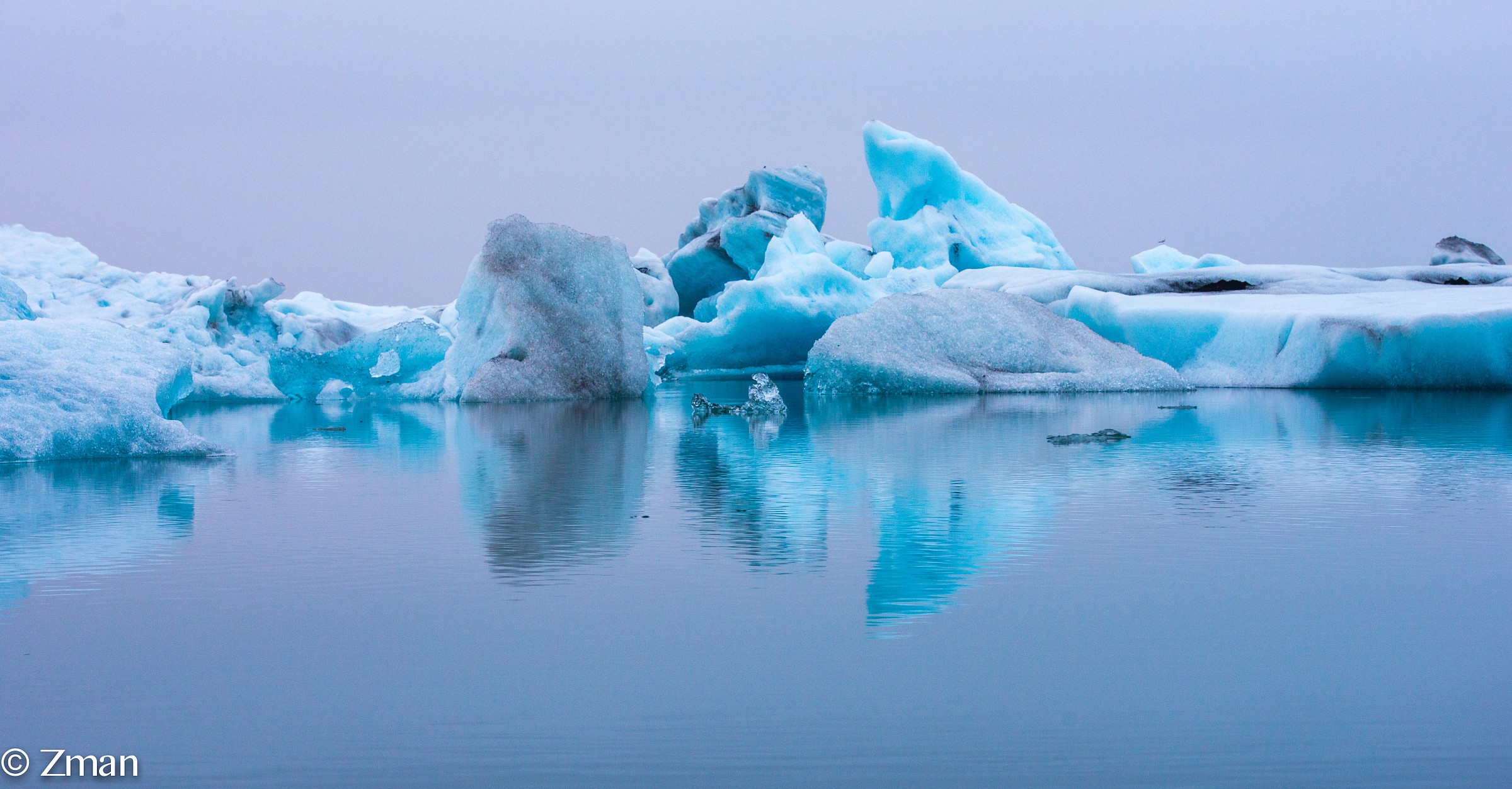 Galleggiante Ghiacciaio Neve