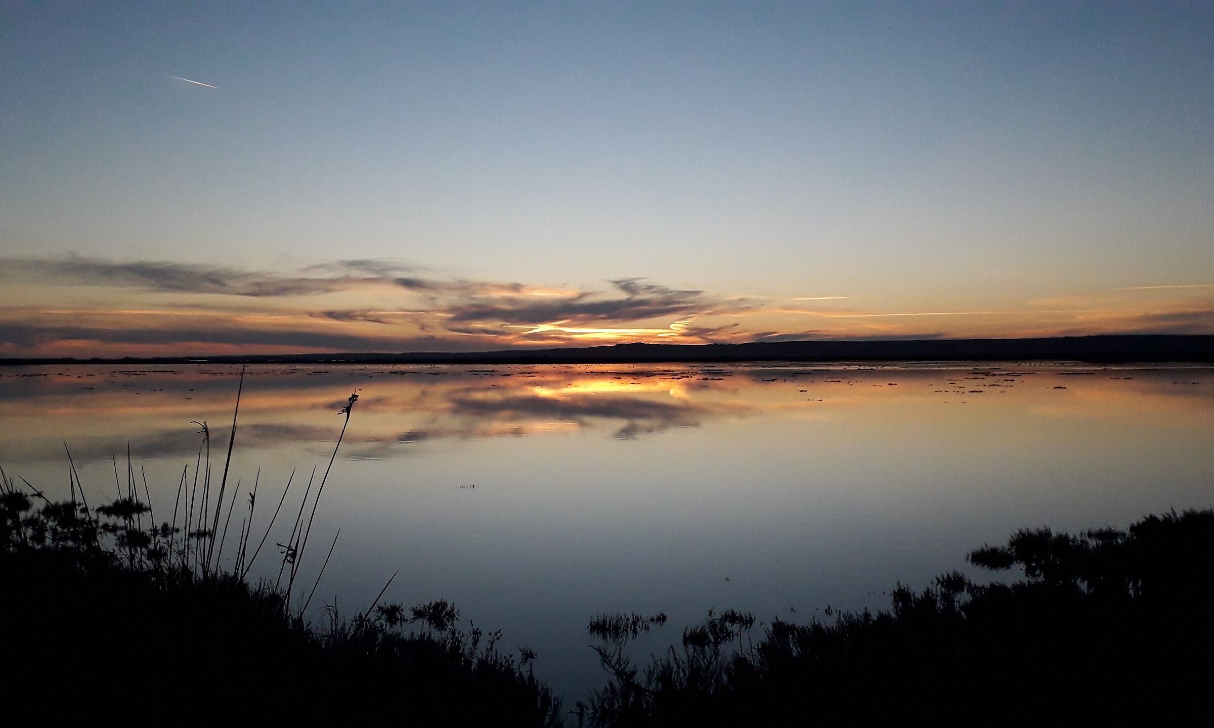 Tramonto a Pauli 'e Sali
