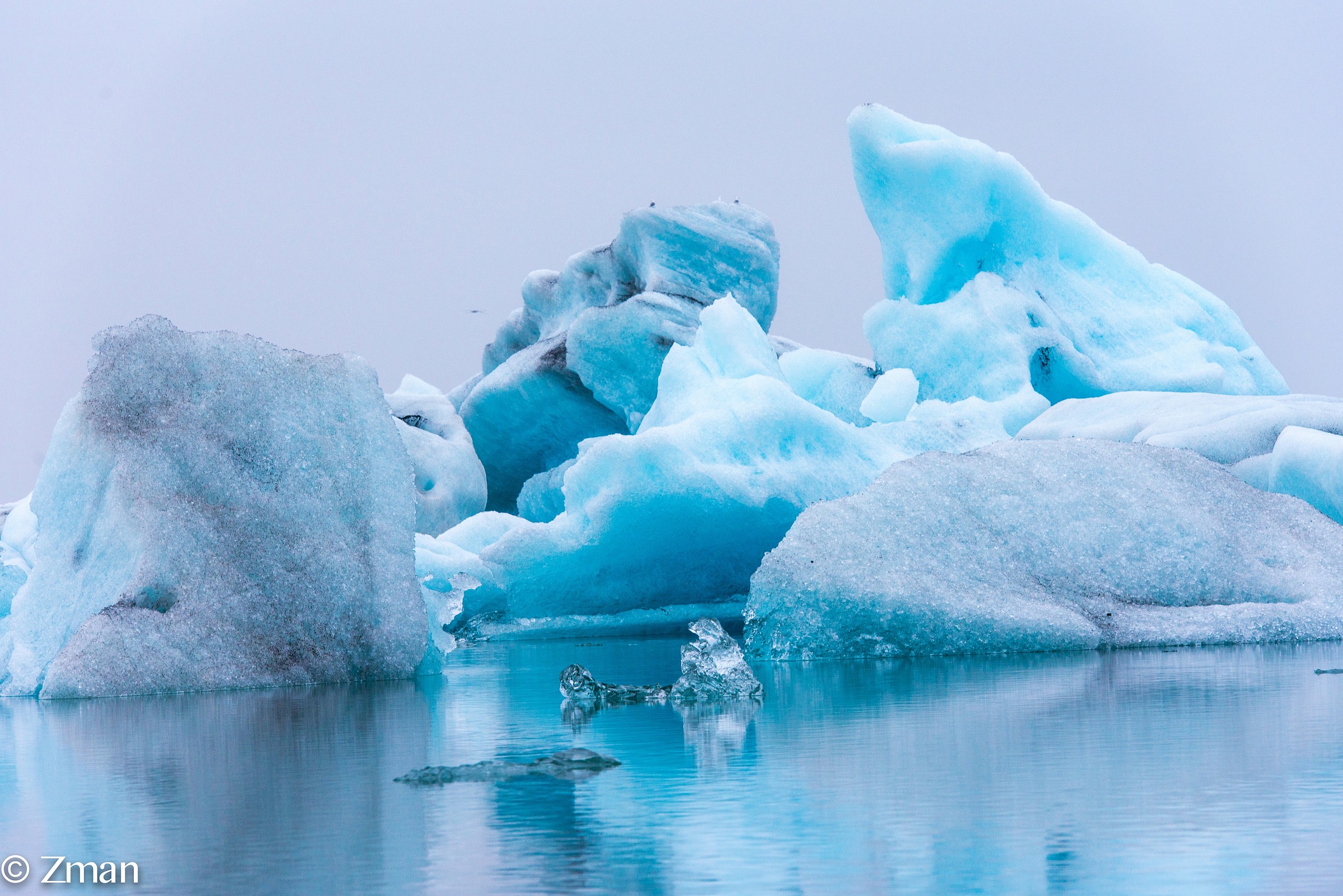 Galleggiante Ghiacciaio Neve