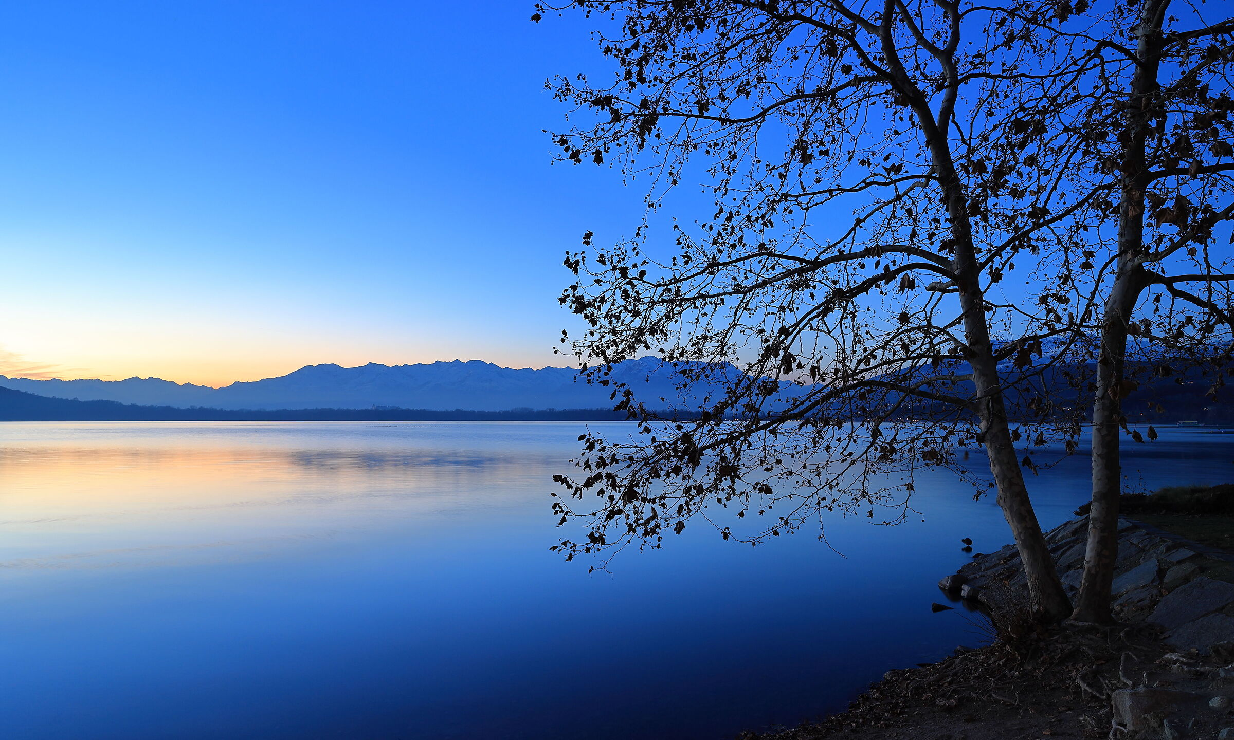 Quiet in the evening