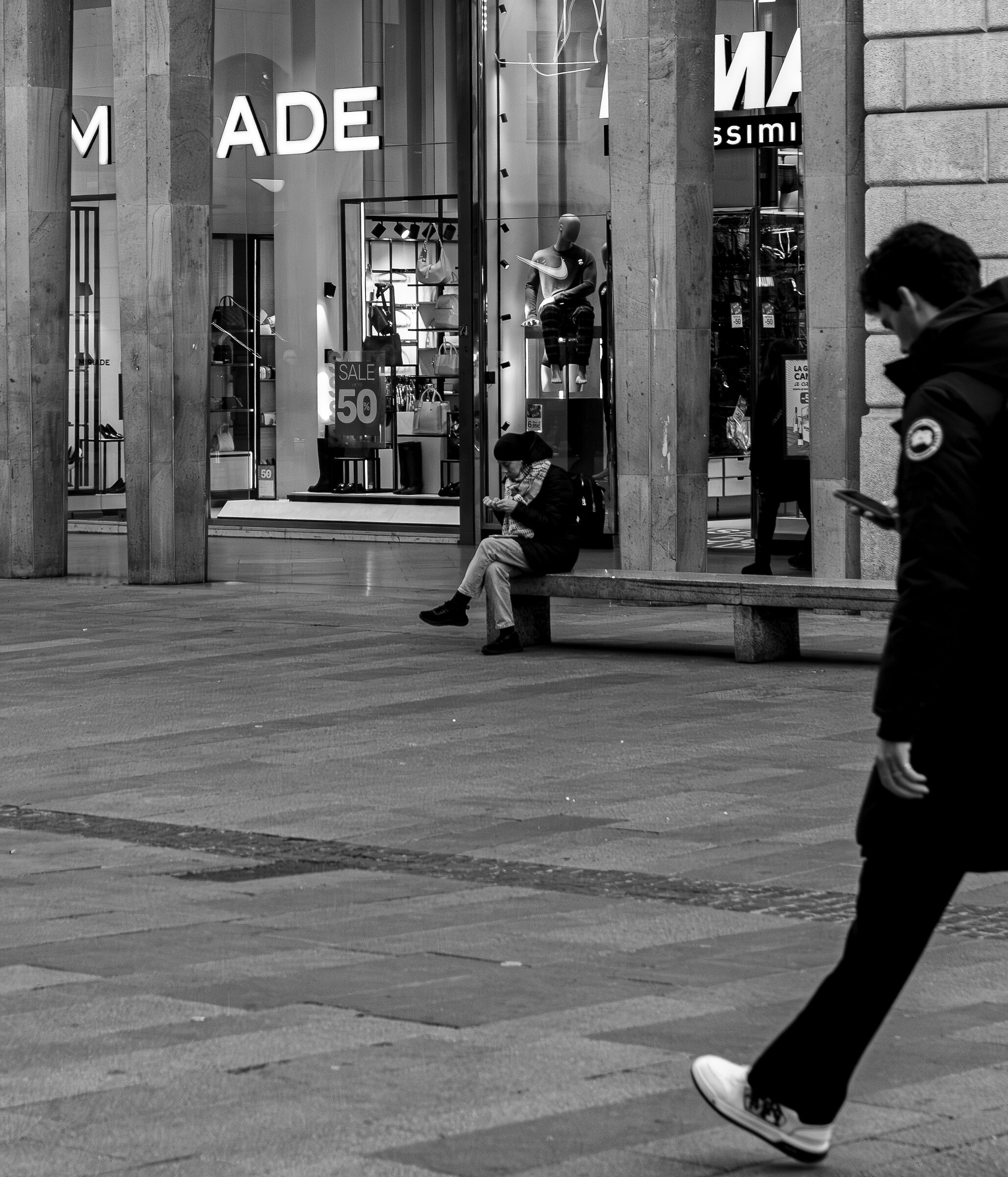 Milano Street, Piazza Duomo and surroundings