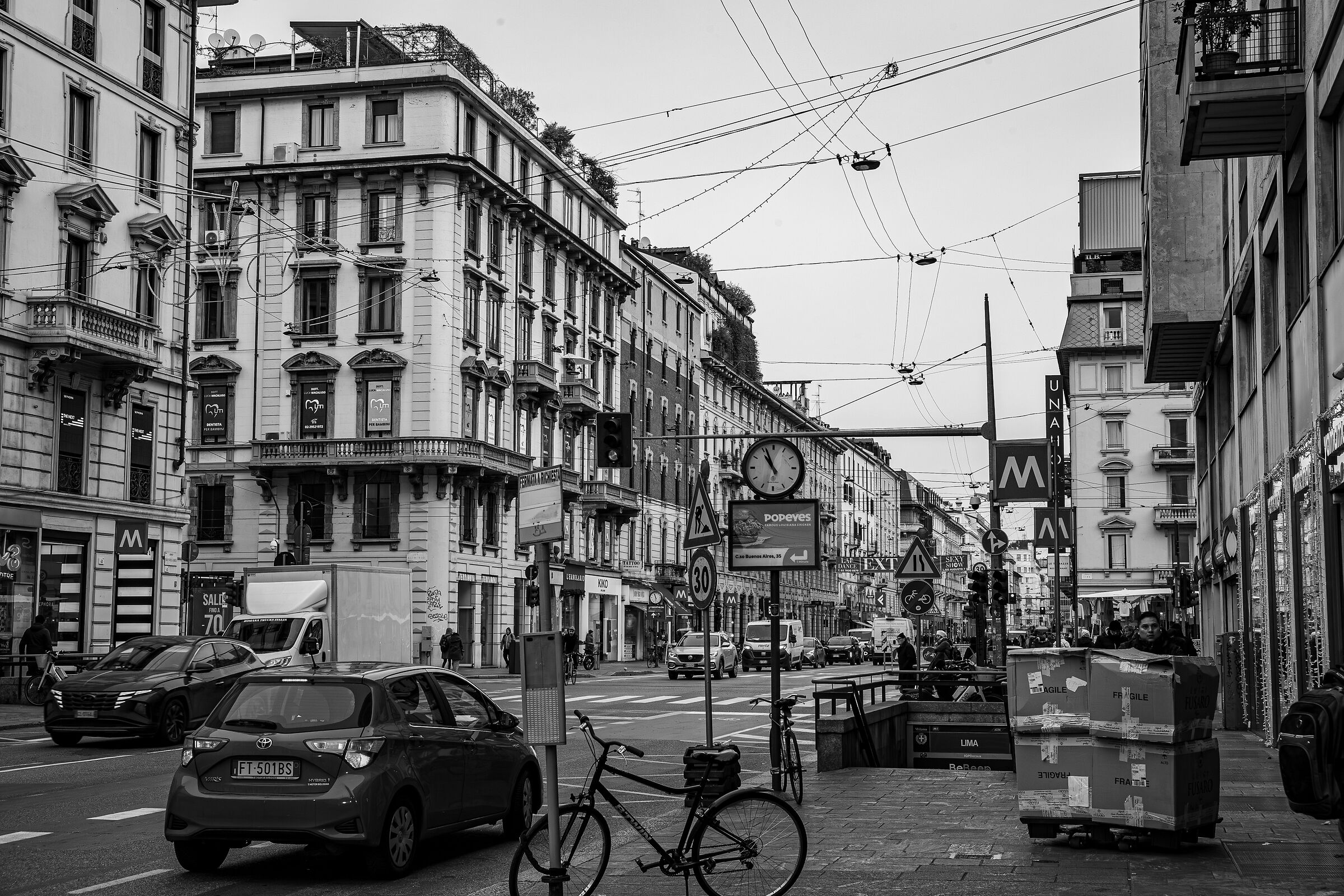 Street Milano c.so Buenos Aires e dintorni