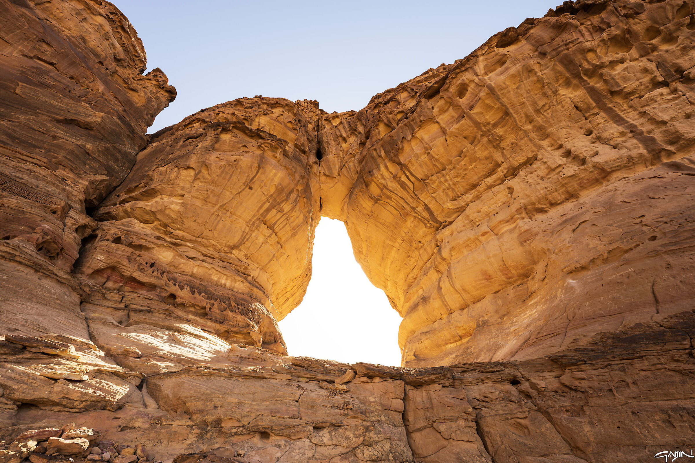 Vessel Hole Rock Arch - Al Ula