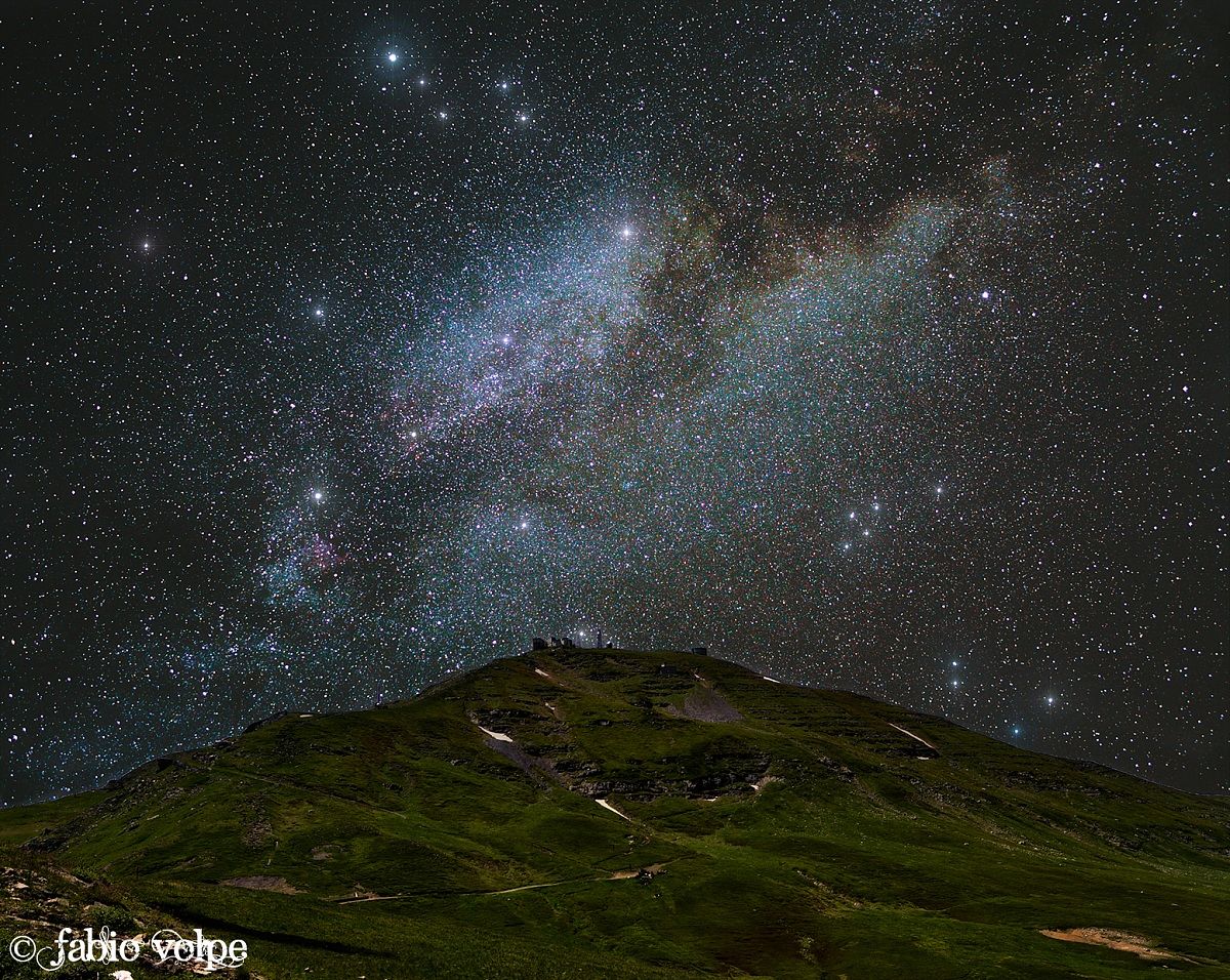 Maestro Cimon and milky way