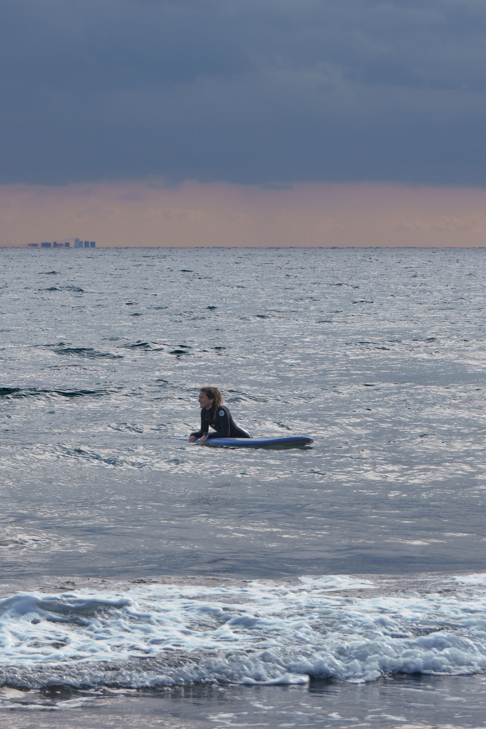 Winter surfing in Alassio