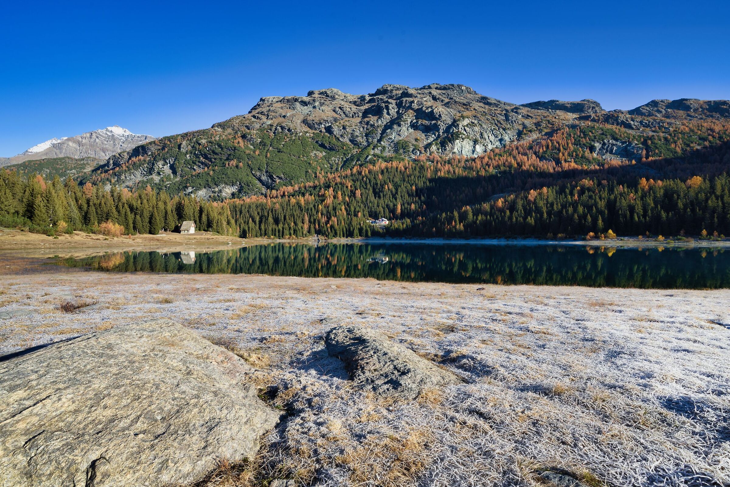 Lake Palù in autumn