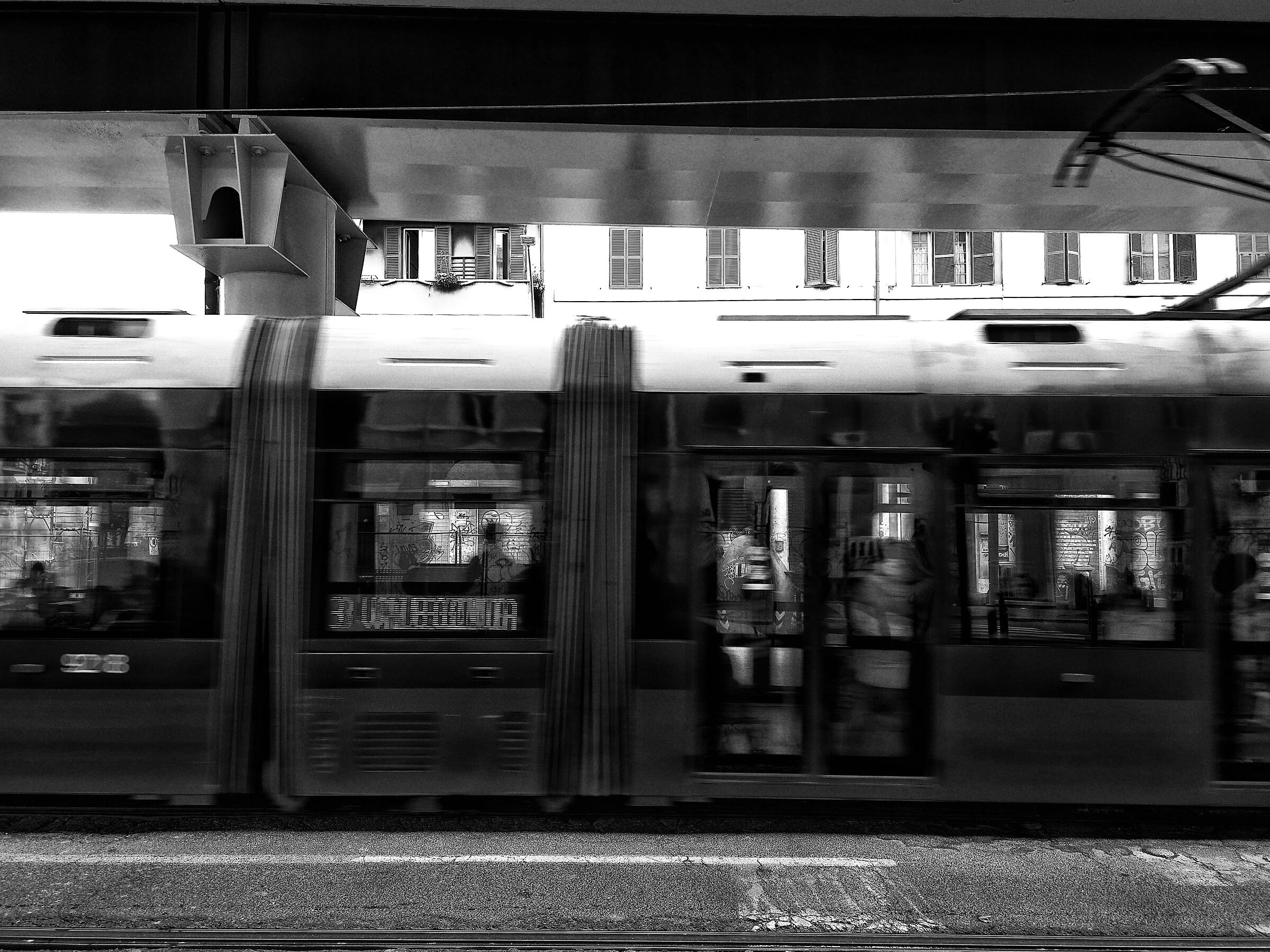 Rome, San Lorenzo, tram