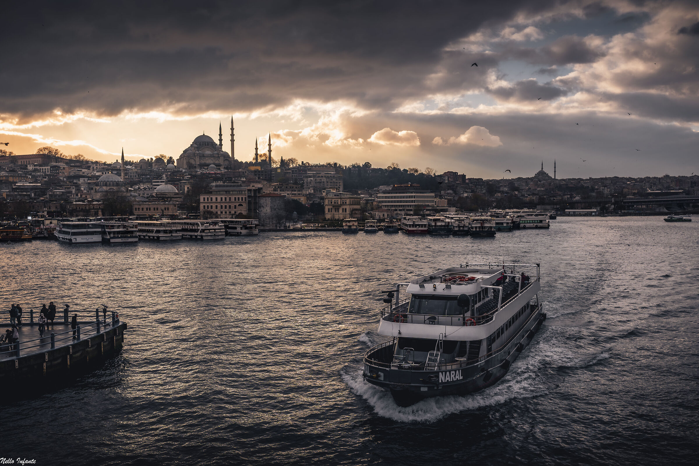 View from the Galata Bridge...