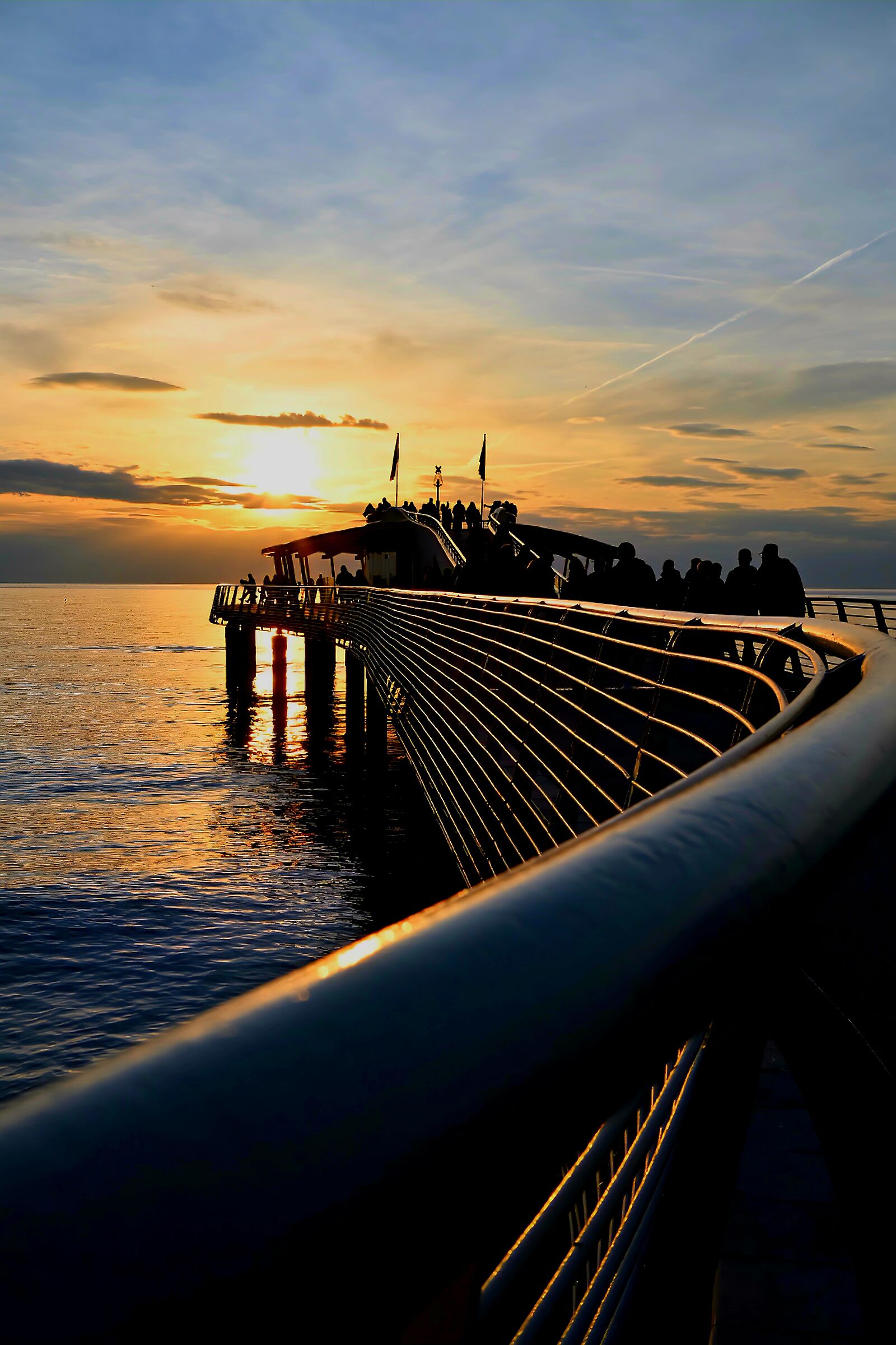 Sunset from the pier