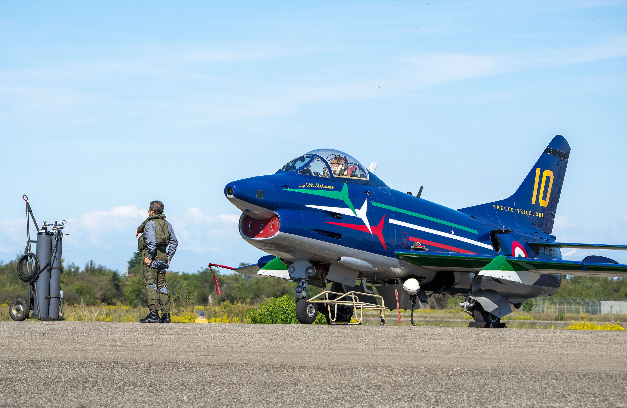 G-91 PAN - Commander Lodovisi