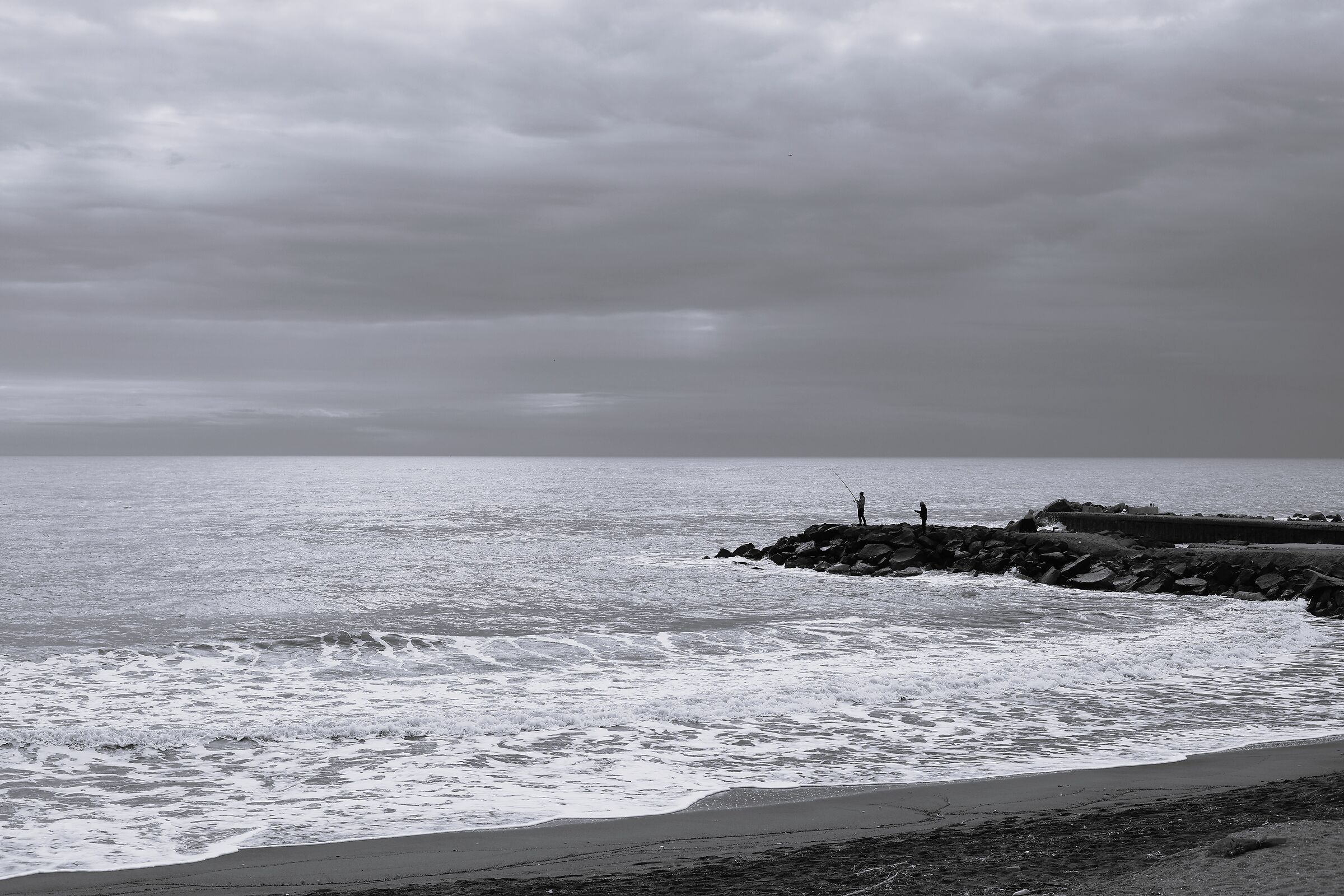 Fishermen in Ostia