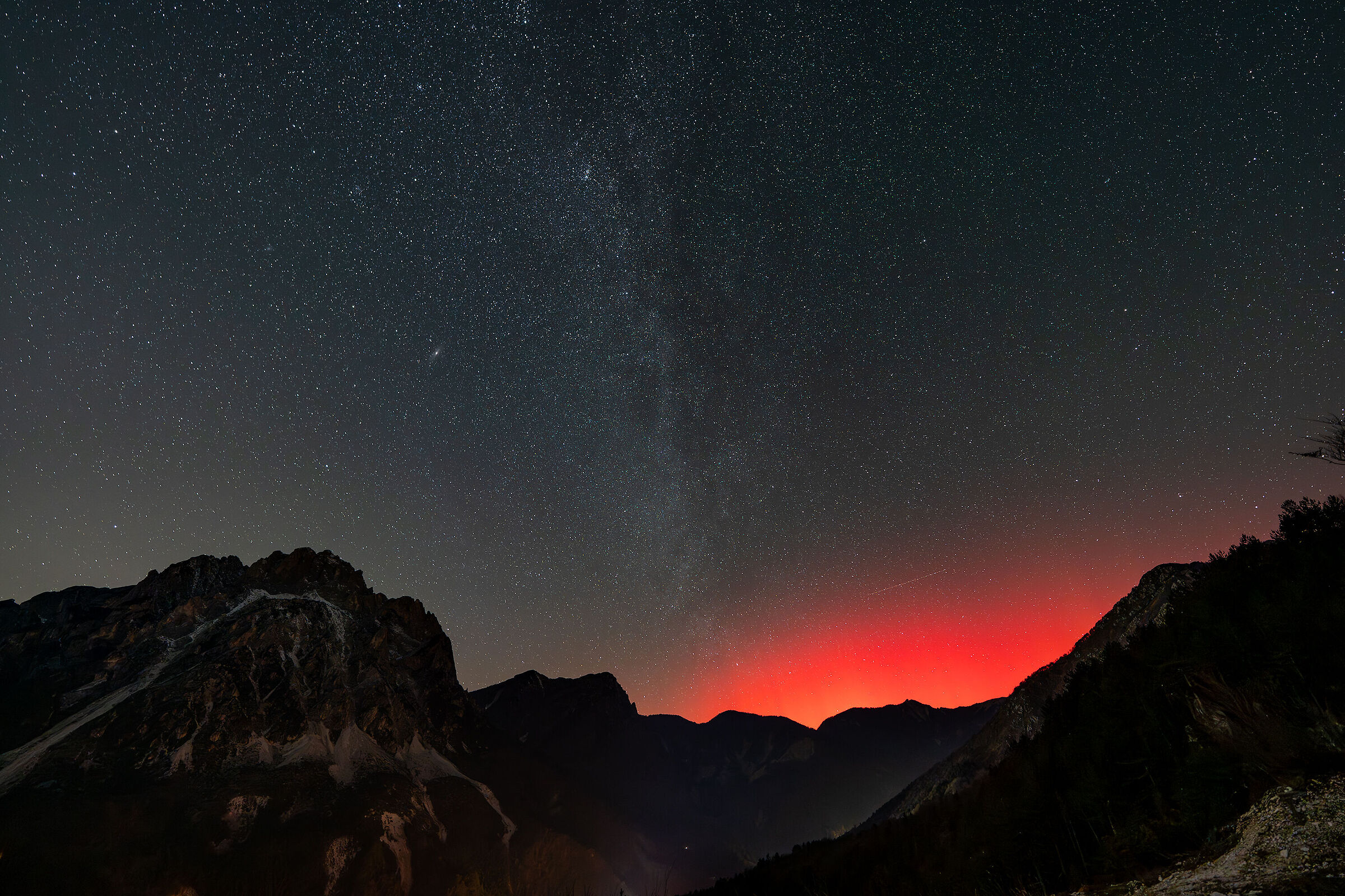 SAR and the Carnic Alps