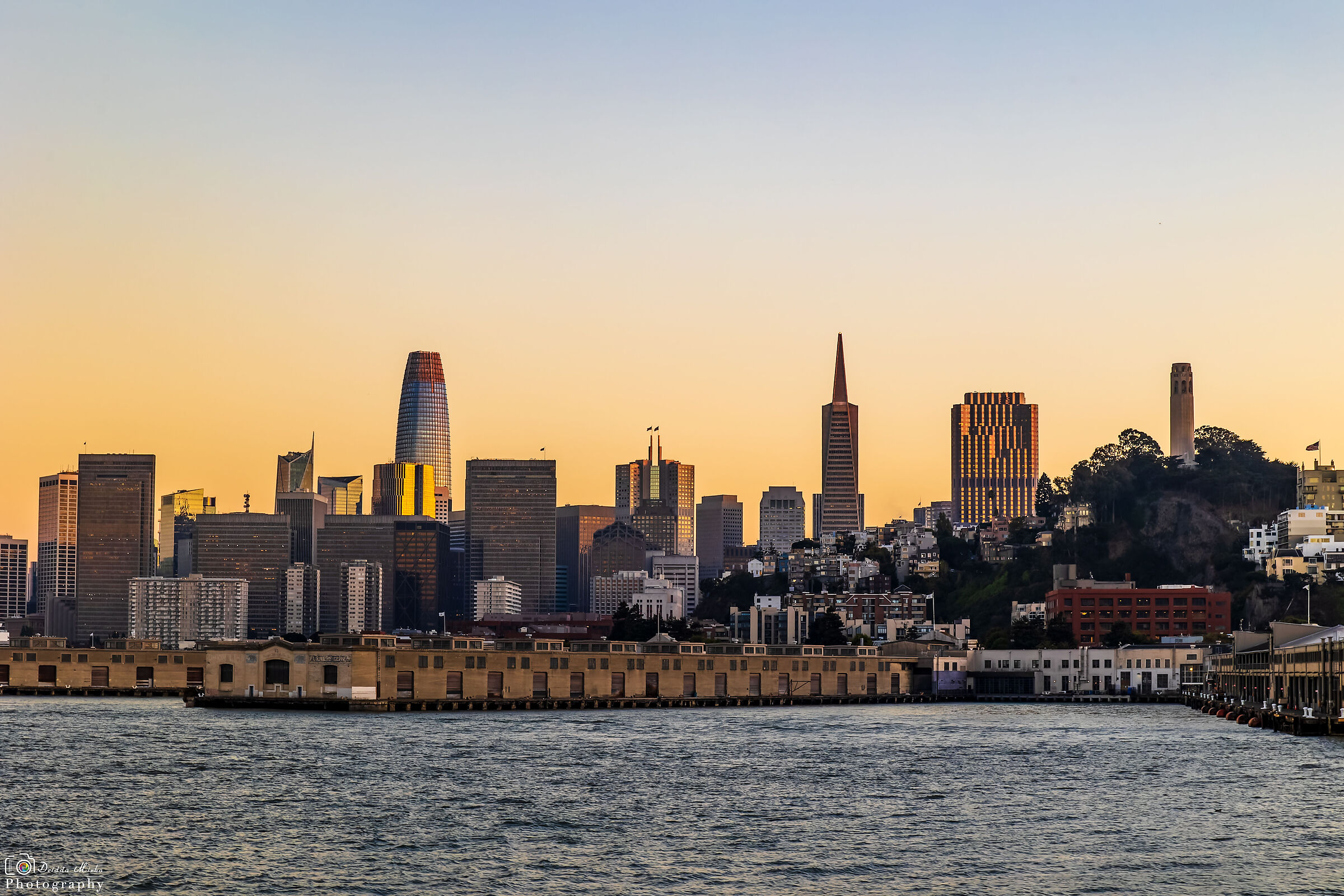 San Francisco from the Alcatraz Boat