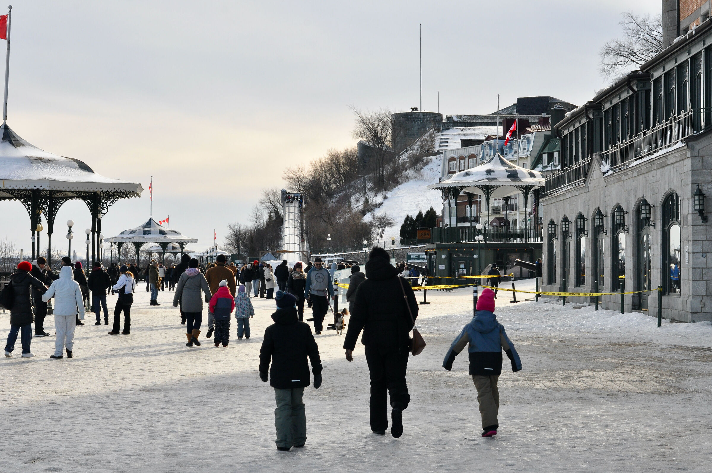 Dufferin Terrace - Château-Frontenac - Water Slides